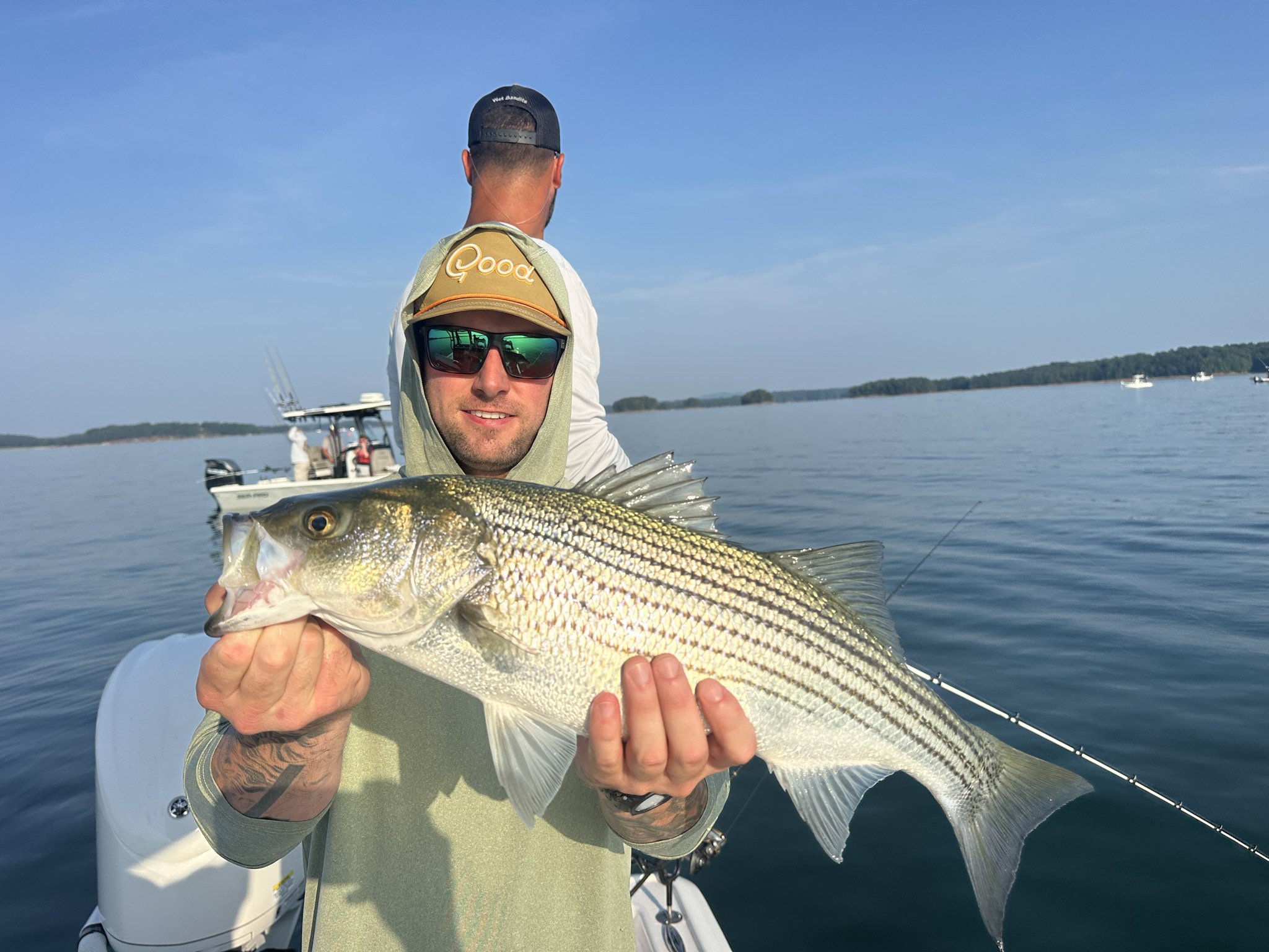 Trophy Stripers Heat Up Lake Lanier