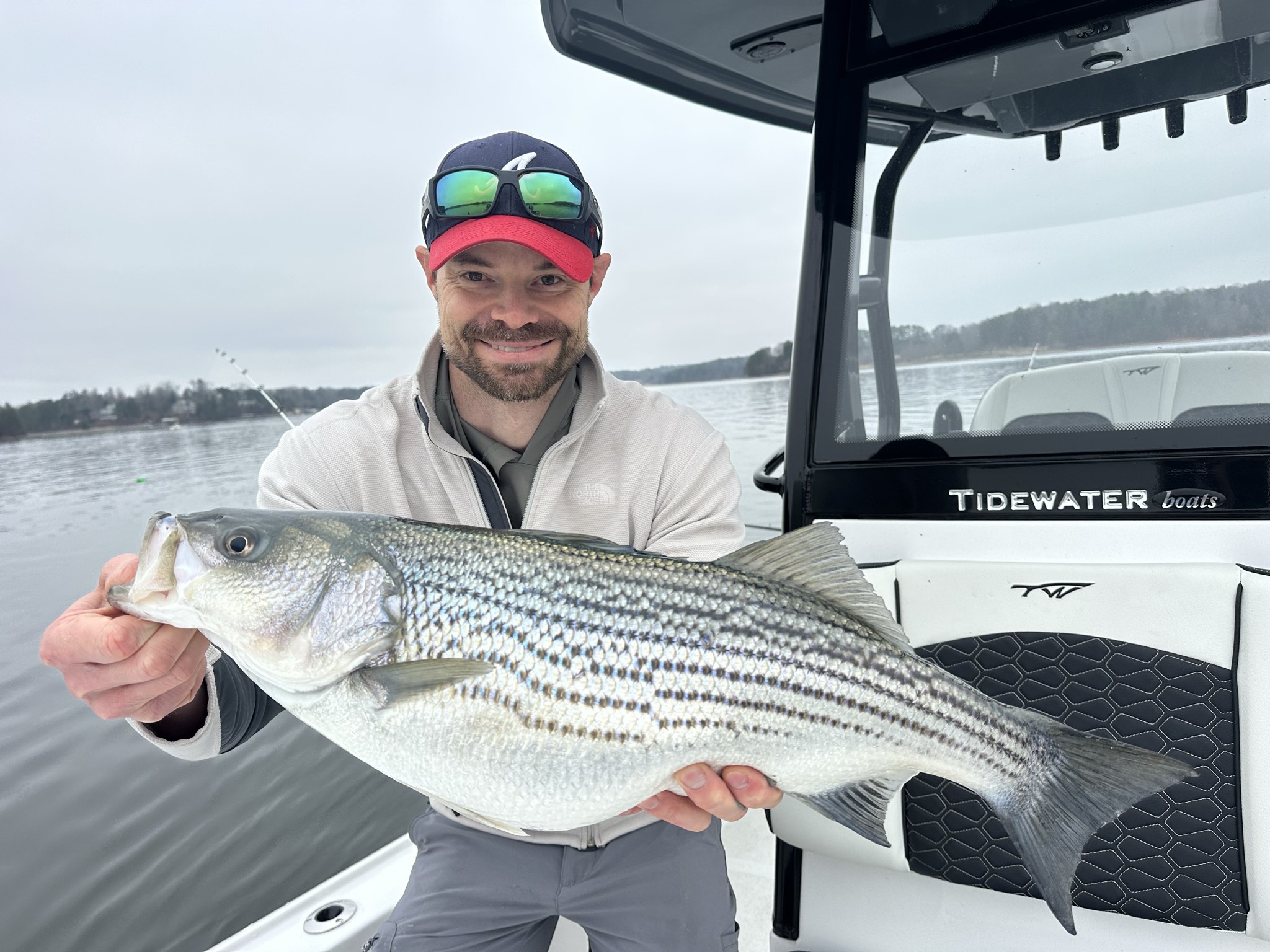 February Striped Bass Action On Lake Lanier