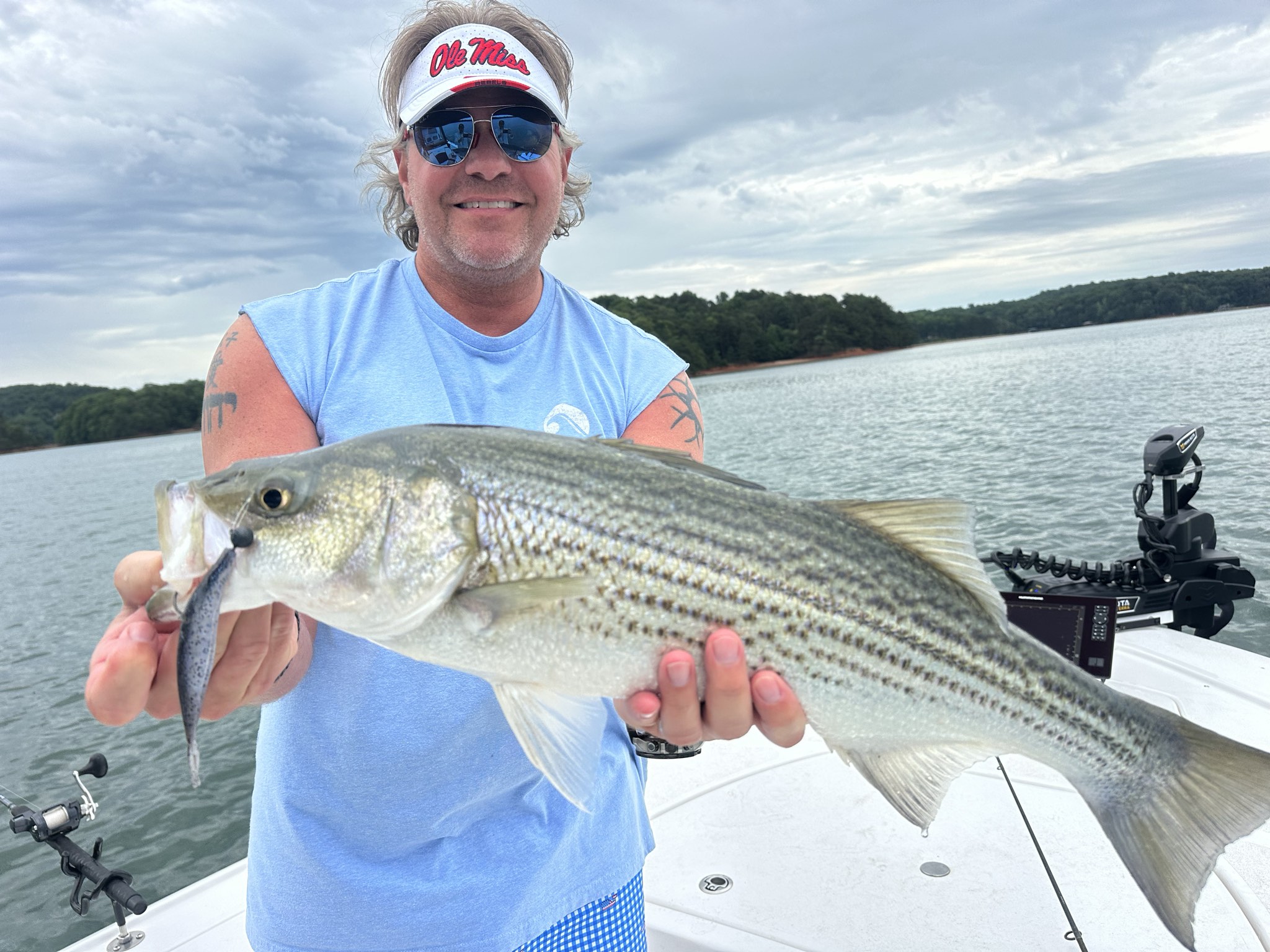 Double Bass Action on Lake Lanier