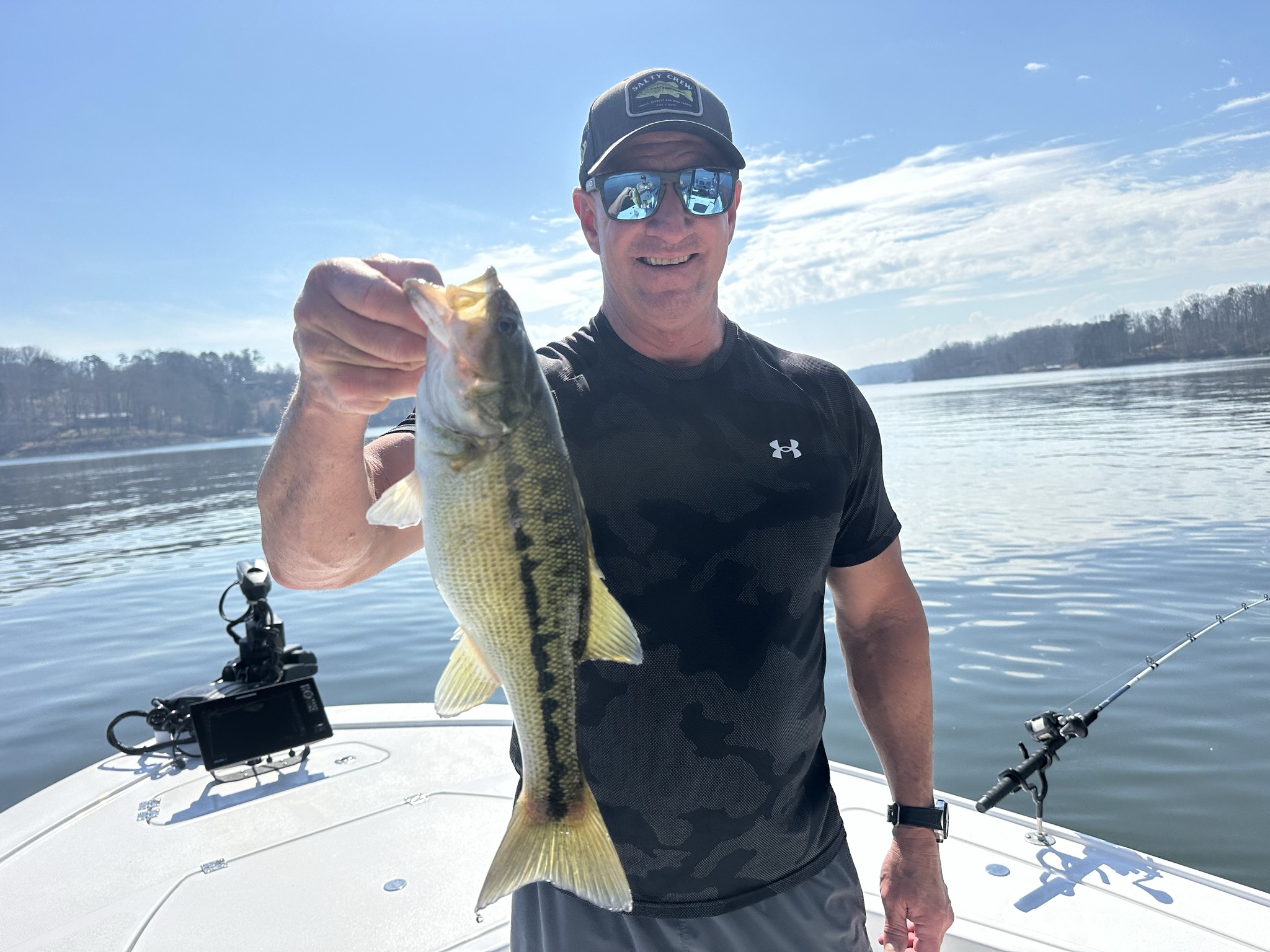 Triple Bass Action Lake Lanier