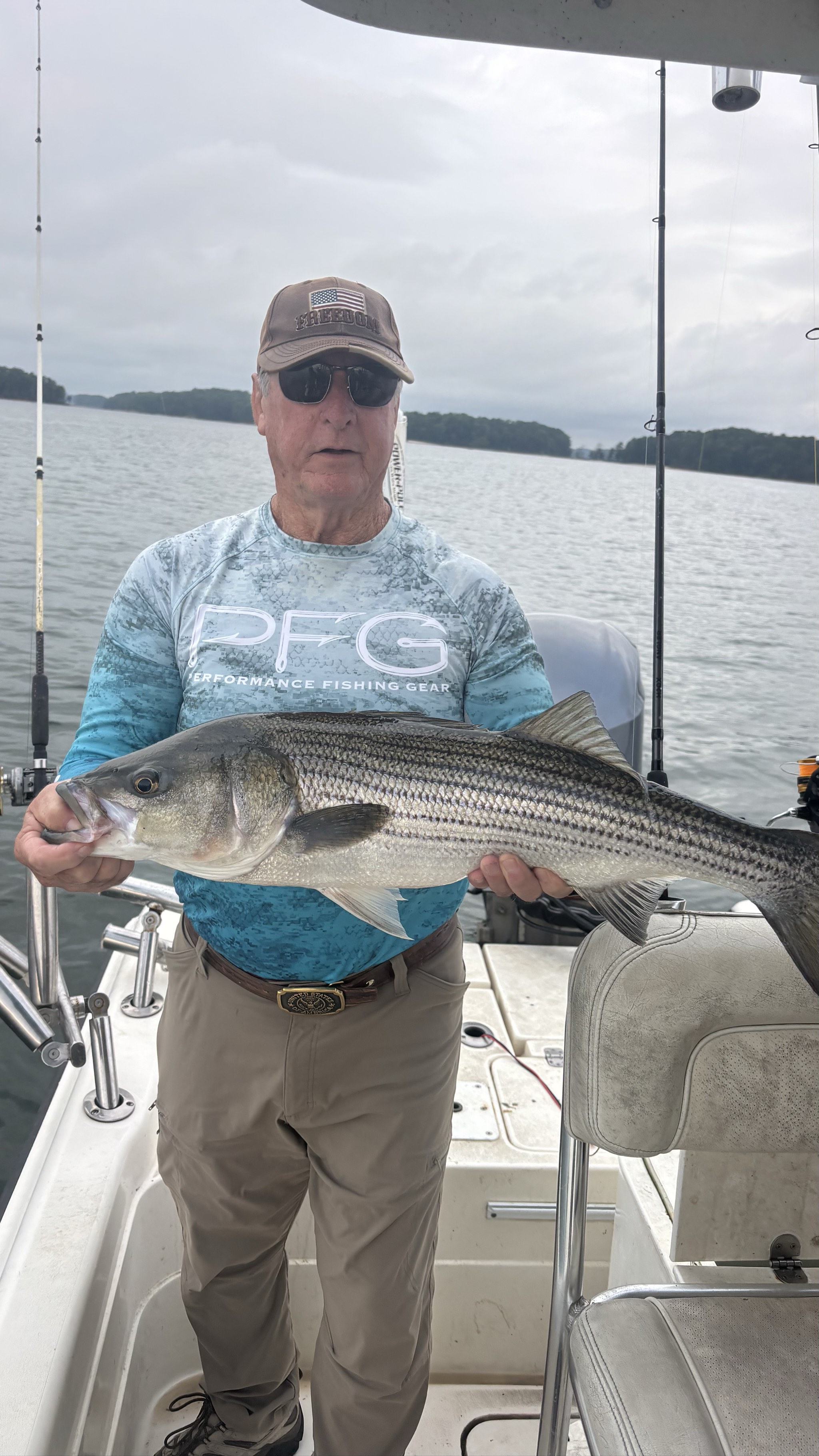Trophy Stripers and Spotted Bass Lake Lanier