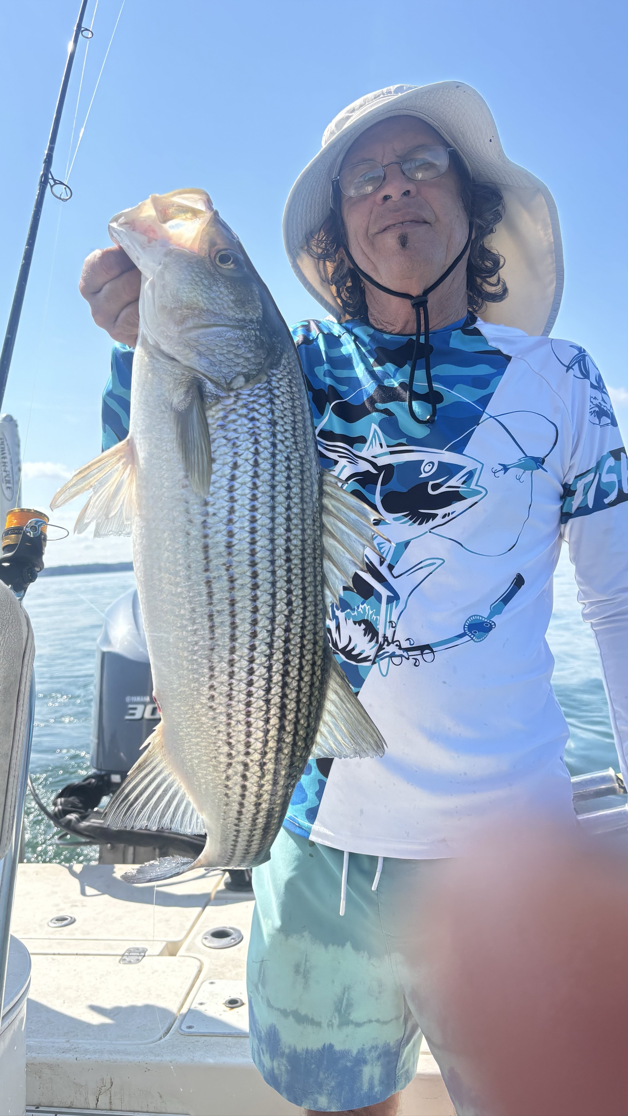 Striped And Spotted Bass Success Lake Lanier