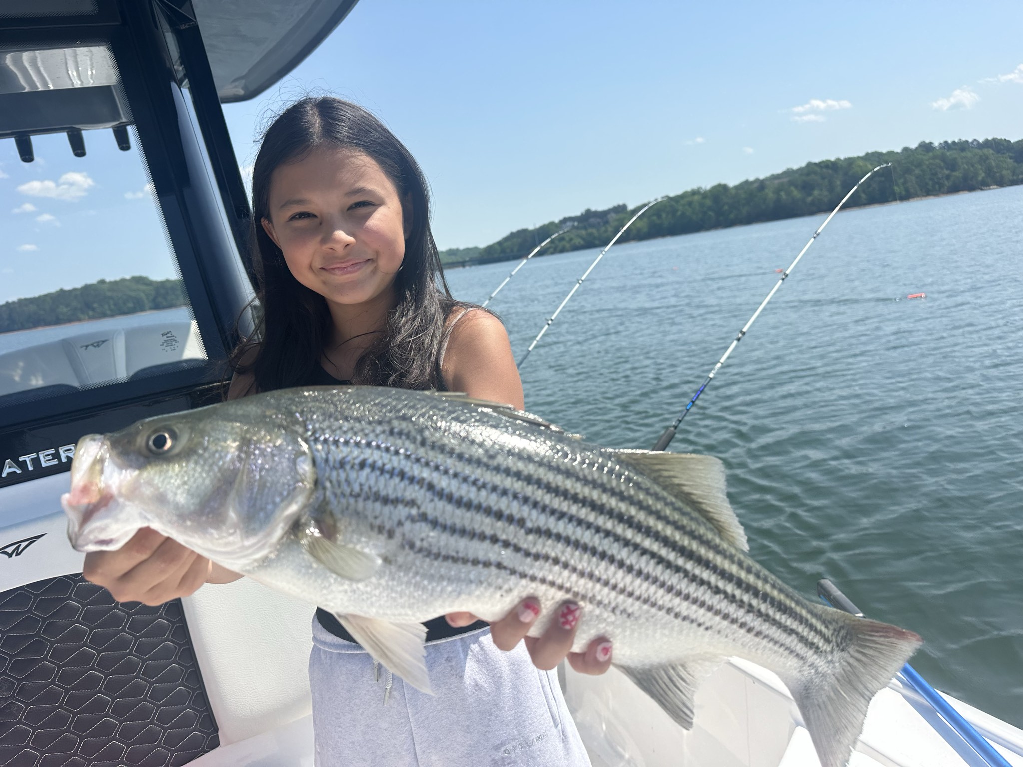 Lake Lanier Family Fishing: 28 Fish Landed