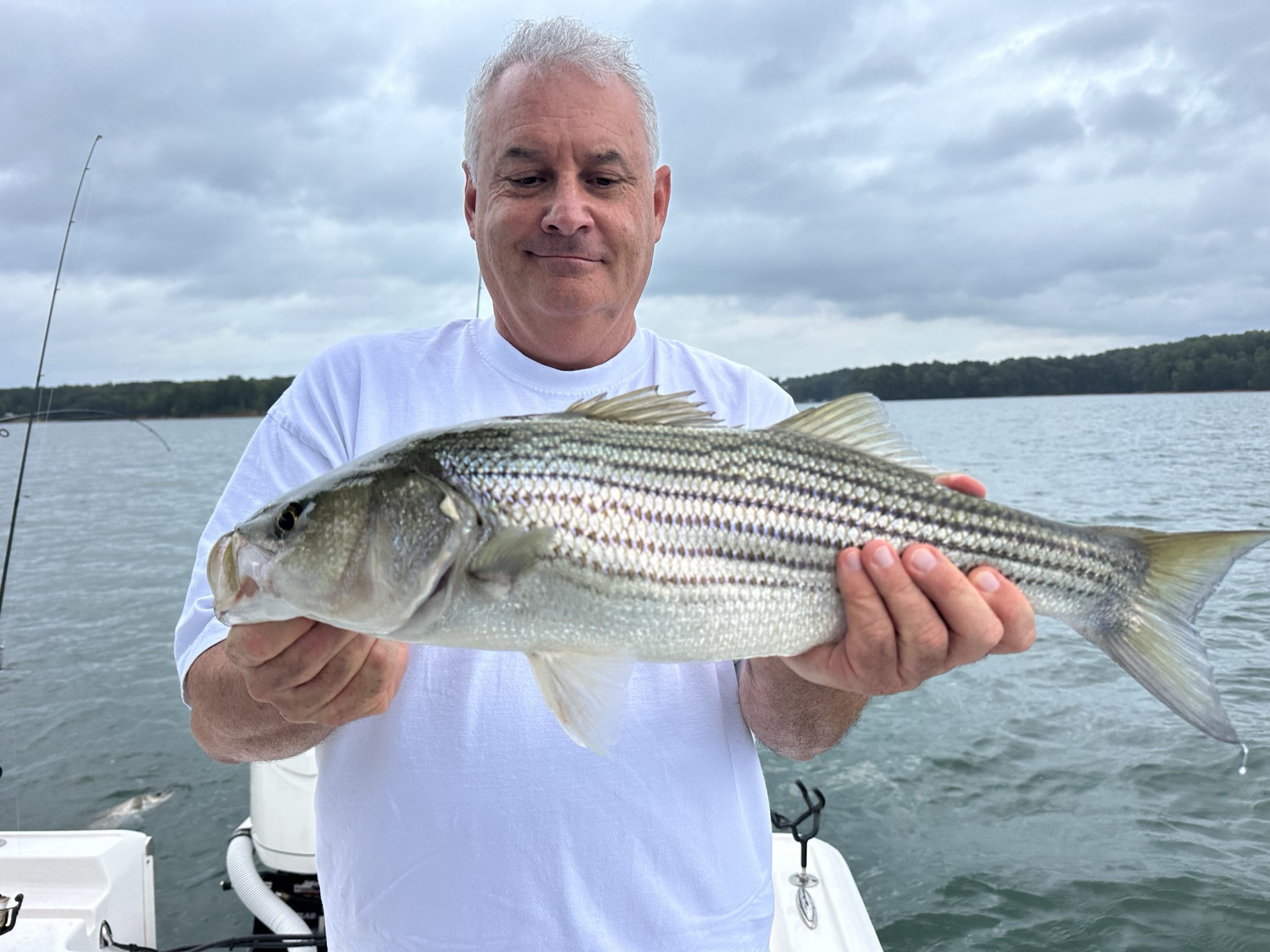 Striped & Spotted Bass on Lake Lanier