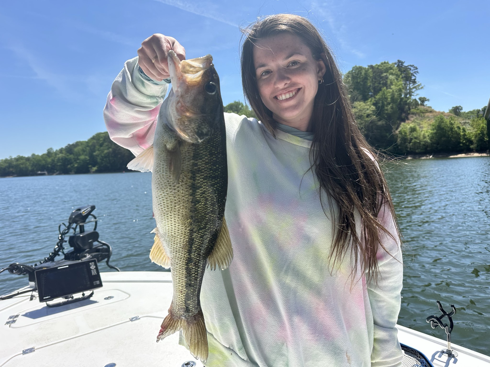 April Bass Action at Lake Lanier