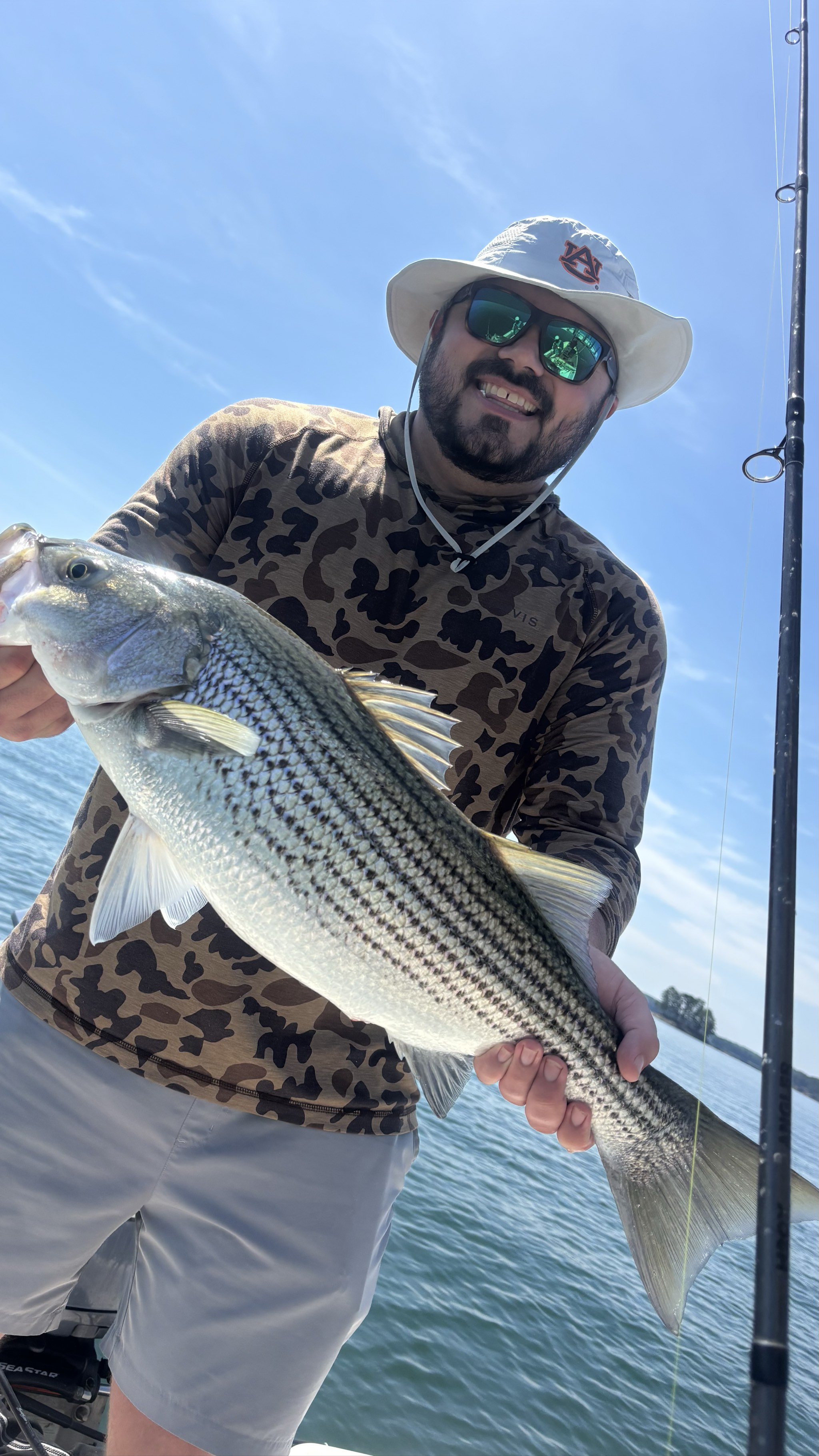 Golden Hour Bass Action on Lake Lanier