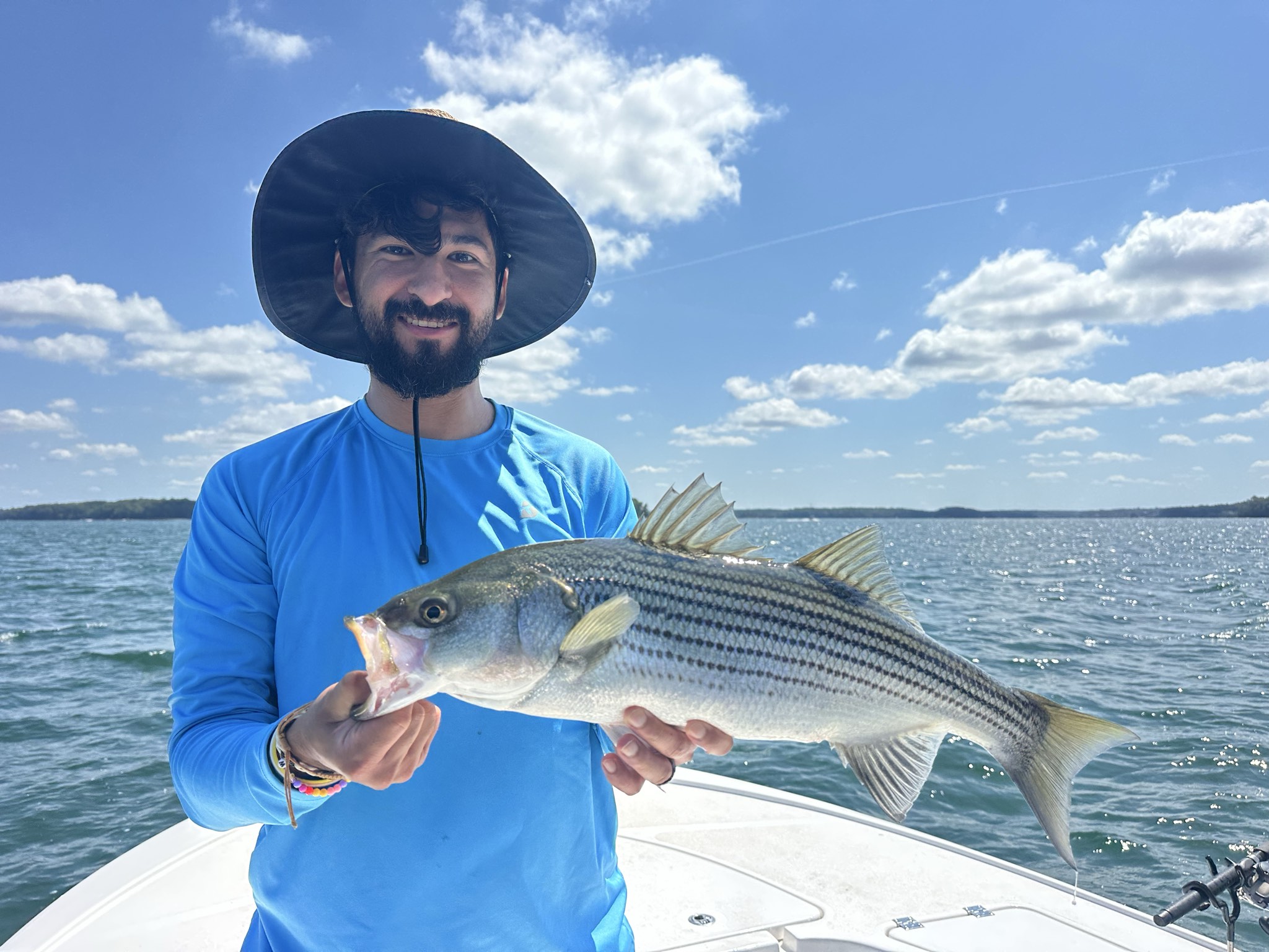 September Striped Bass Action On Lake Lanier