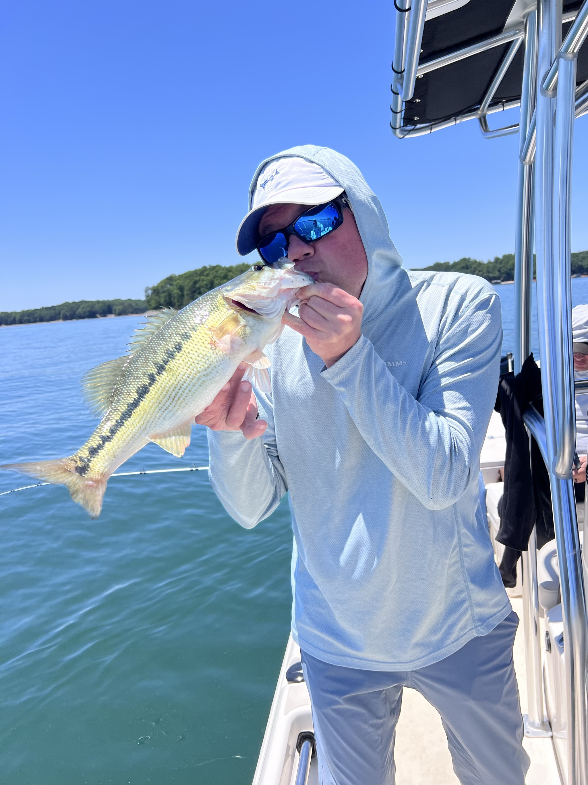 Spotted And Striped Bass On Lake Lanier