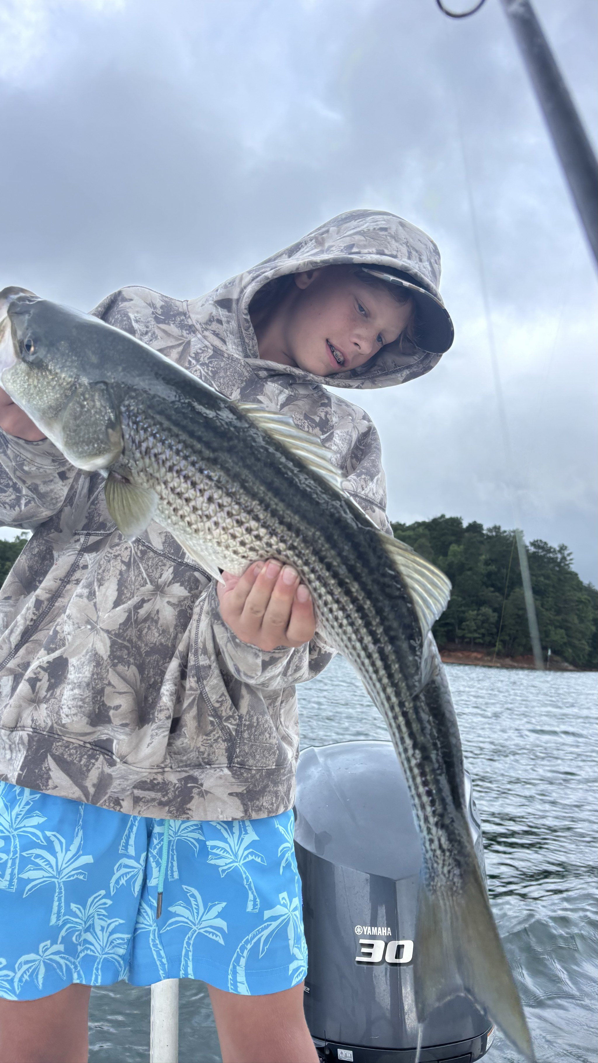 Trophy Gar and Stripers Light Up Lake Lanier