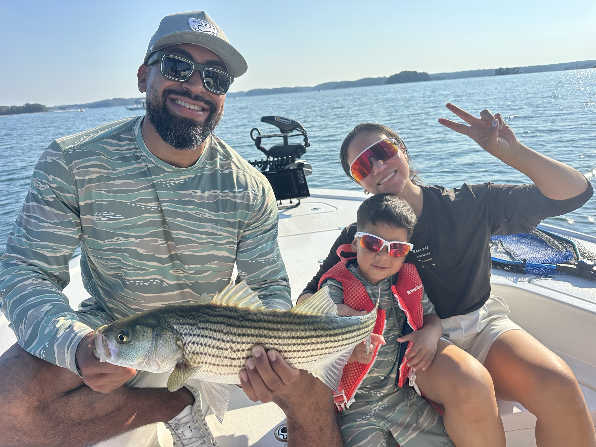 Family Fun Striped Bass Day Lake Lanier