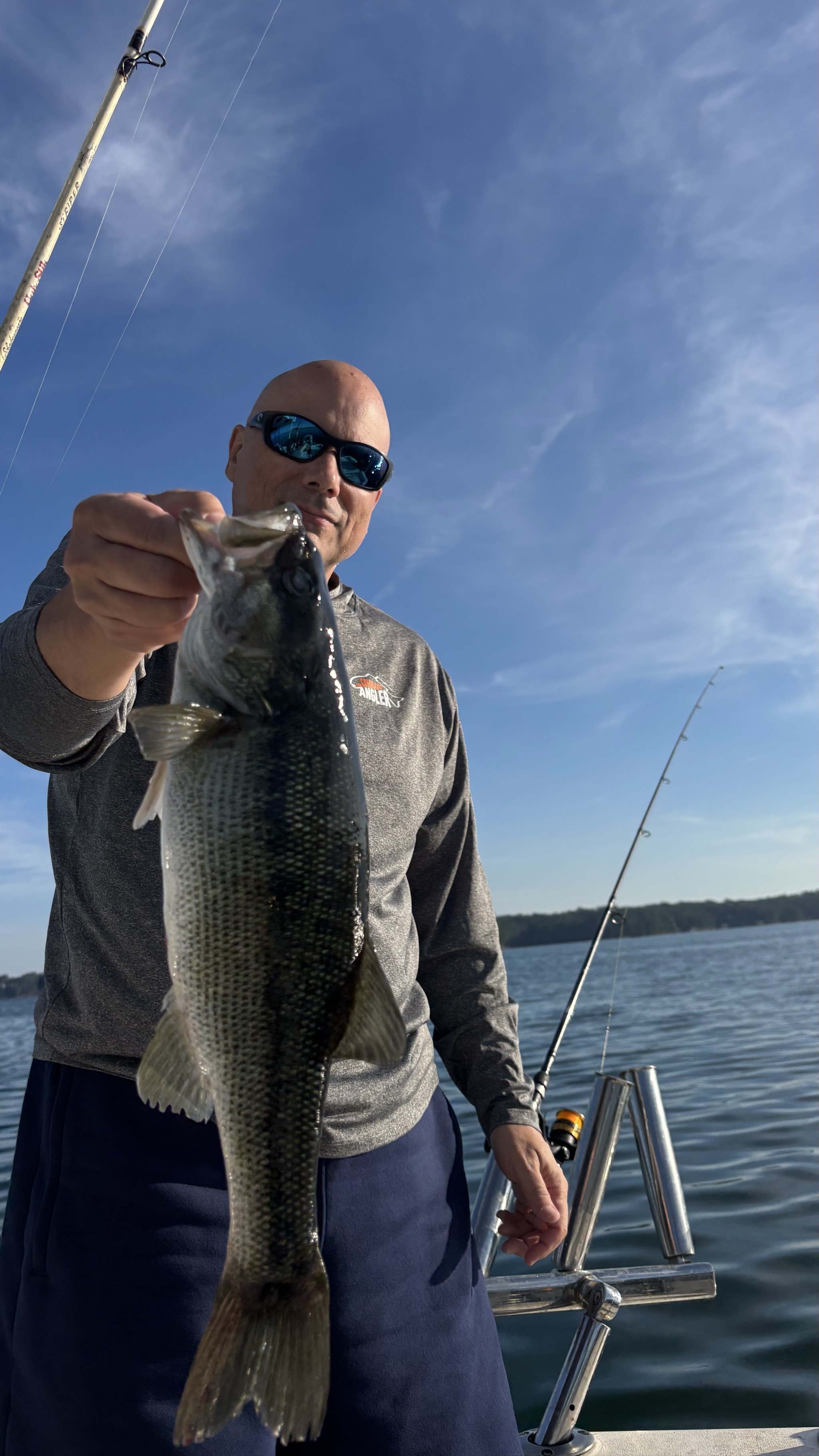Golden Hour Bass Action on Lake Lanier