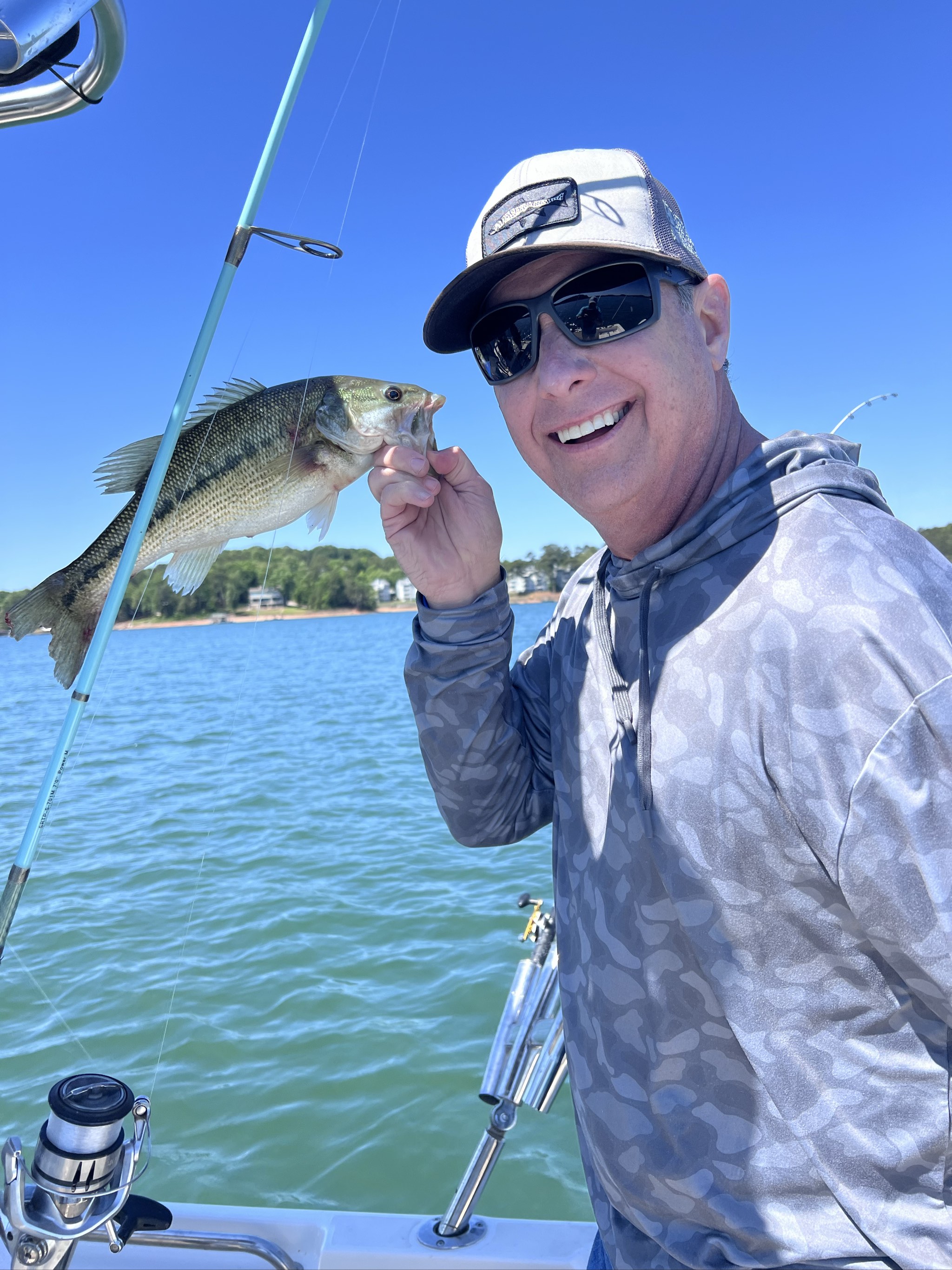 Spotted And Striped Bass On Lake Lanier