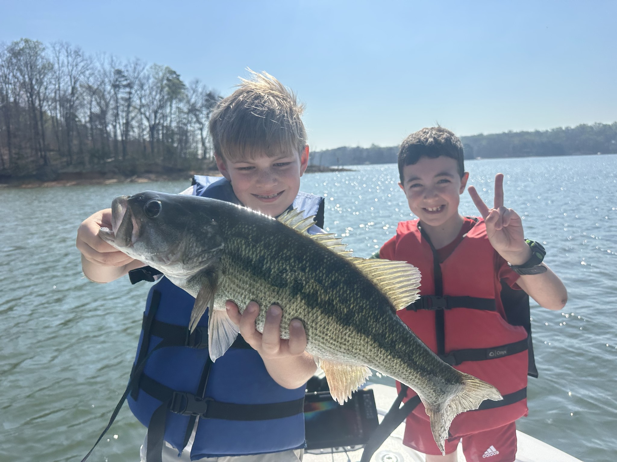 March Striper Action on Lake Lanier