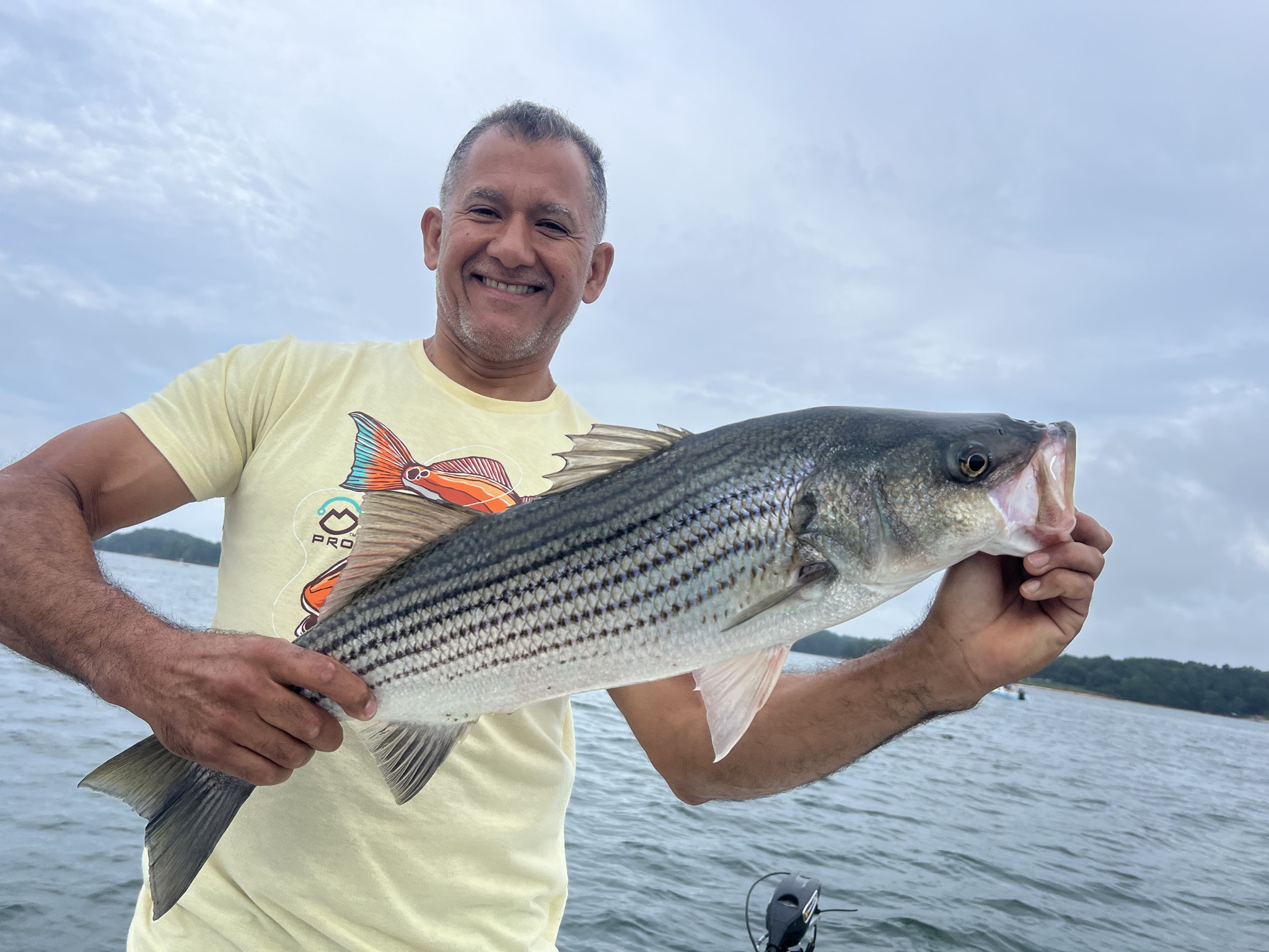 Trophy Stripers Dominate Lake Lanier July
