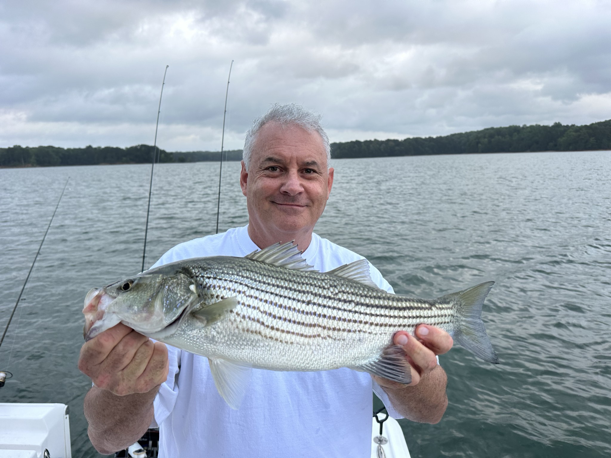 Striped & Spotted Bass on Lake Lanier