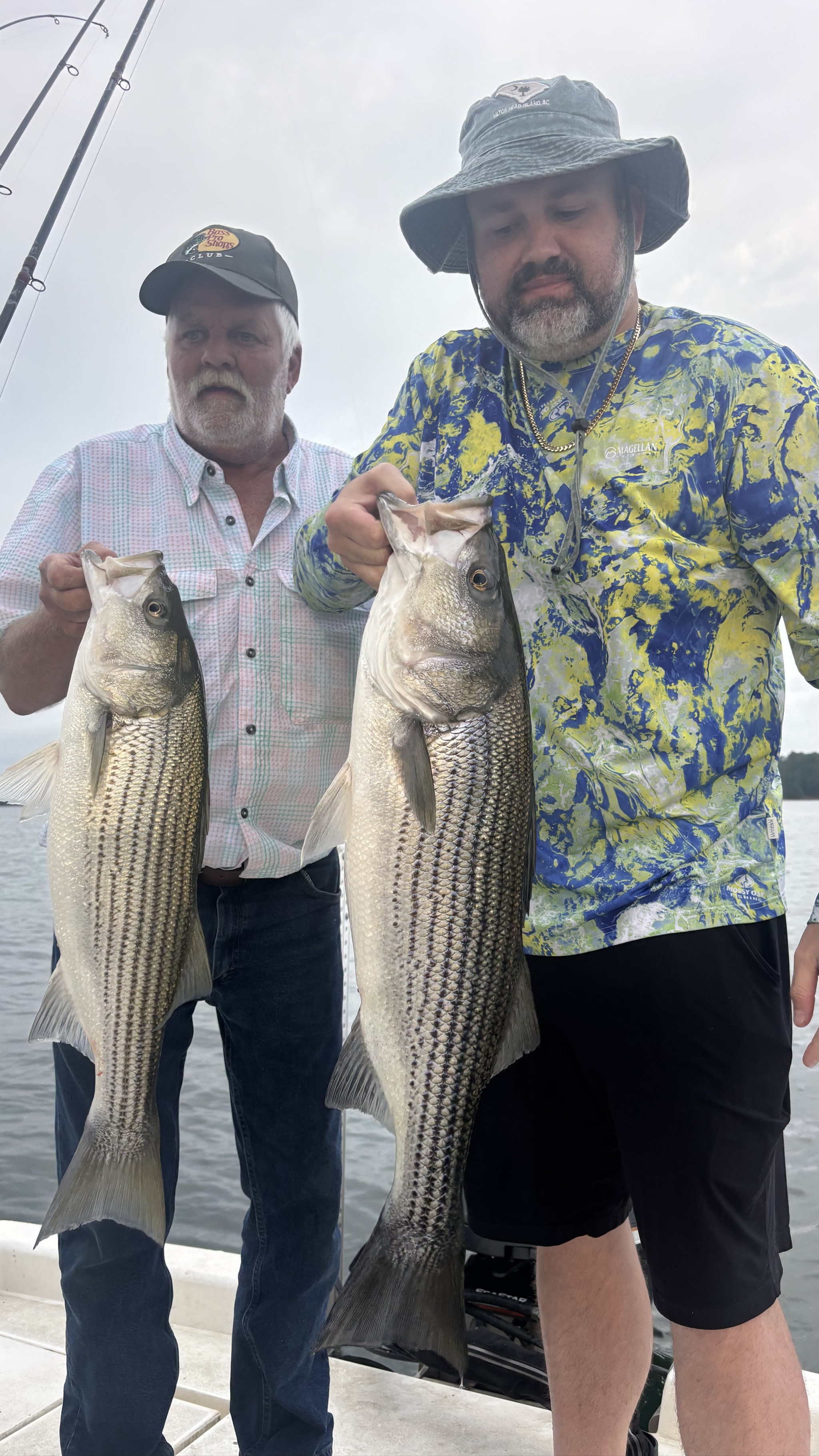 Trophy Stripers and Spotted Bass Lake Lanier