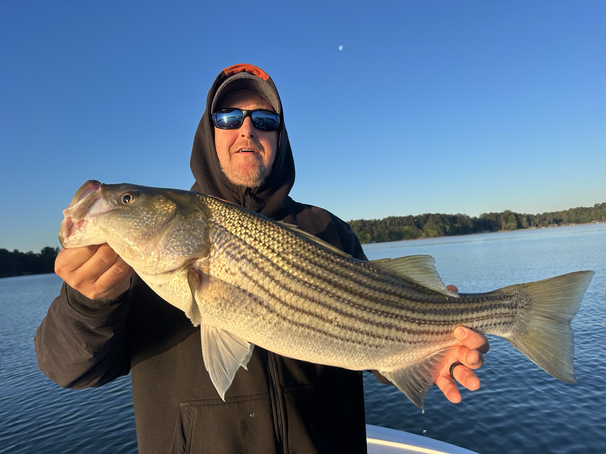 Twenty Fish Day: Striped Bass & Spotted Bass