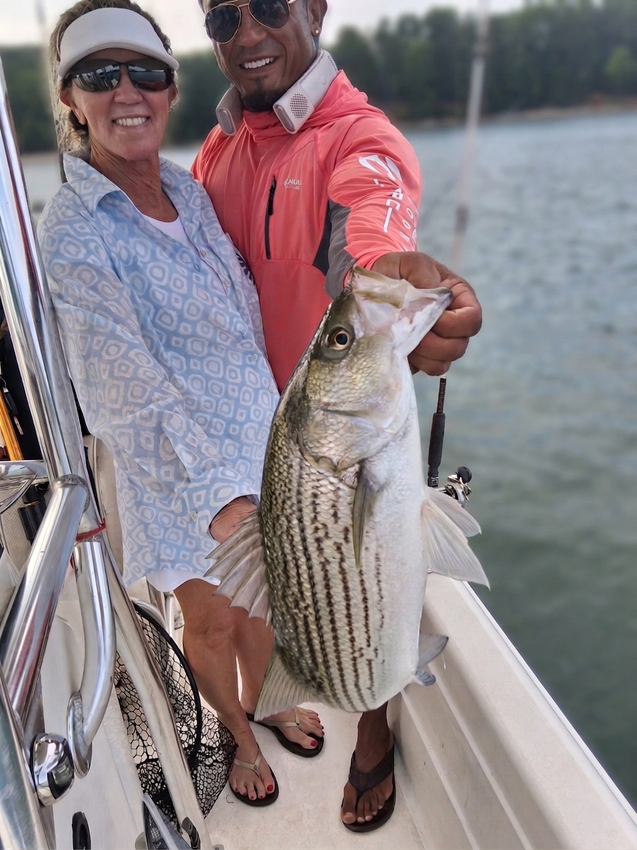 Striped Bass Success on Lake Lanier
