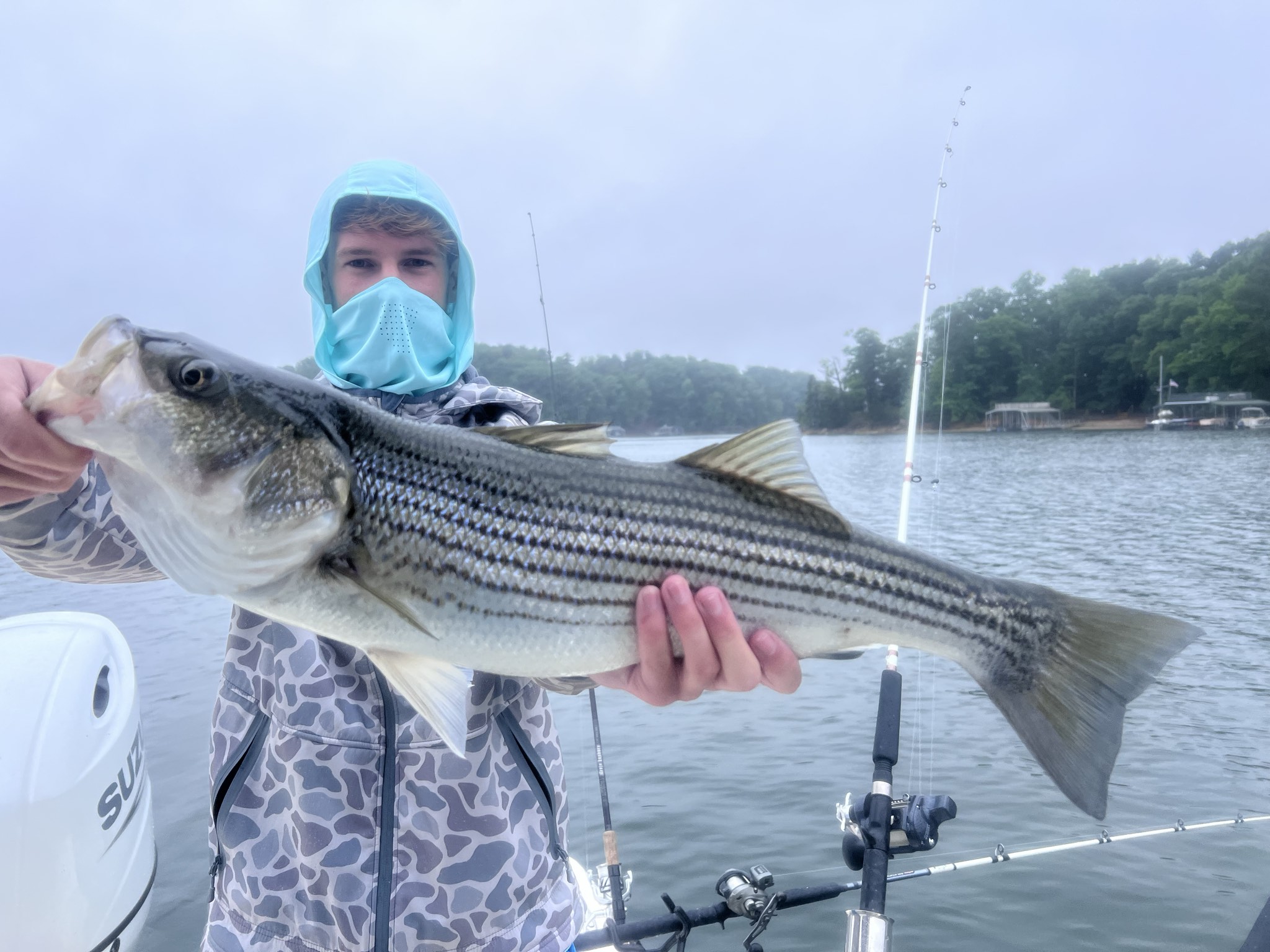 May Striped Bass And Spotted Bass Lake Lanier