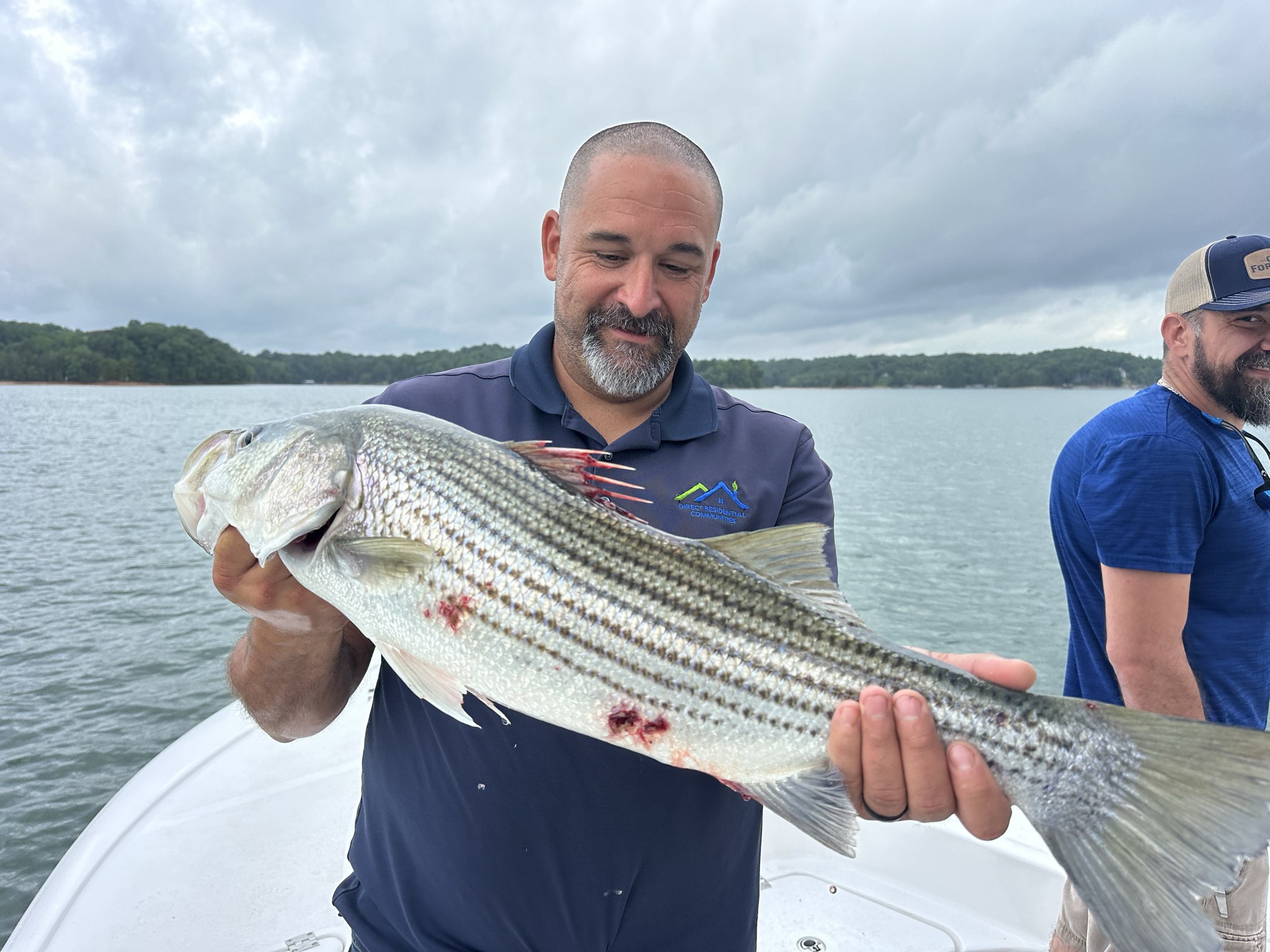 Striped & Spotted Bass on Lake Lanier