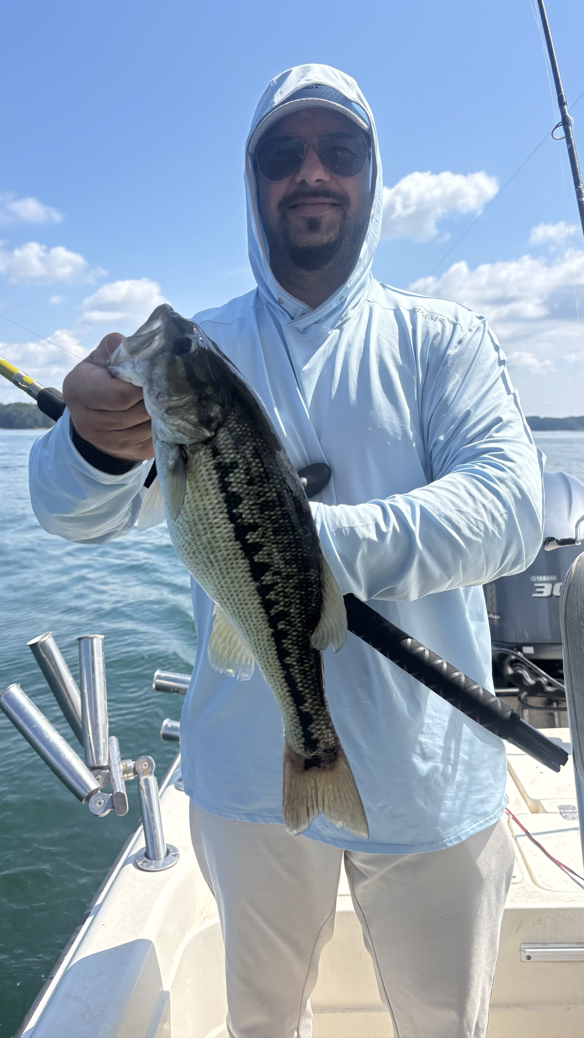 Striped And Spotted Bass Success Lake Lanier