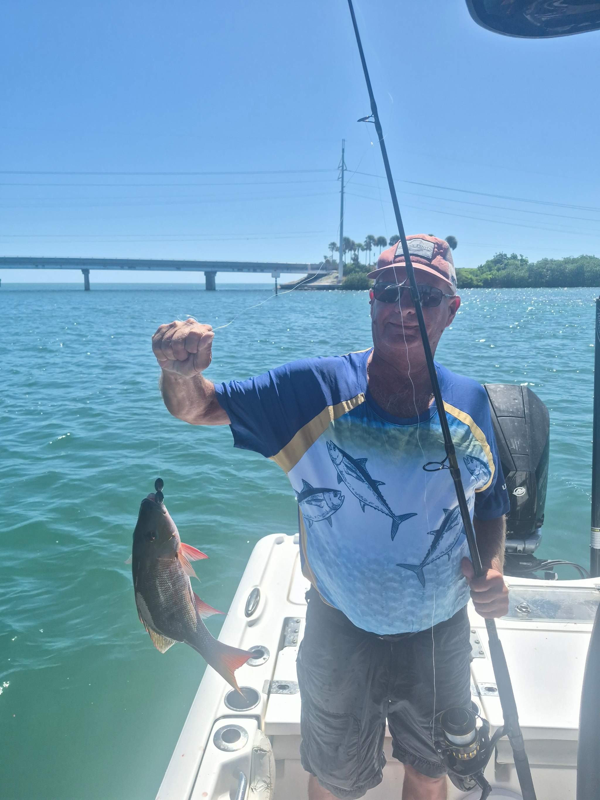 Mangrove snapper caught out of Key Largo, Oct 21, 2026