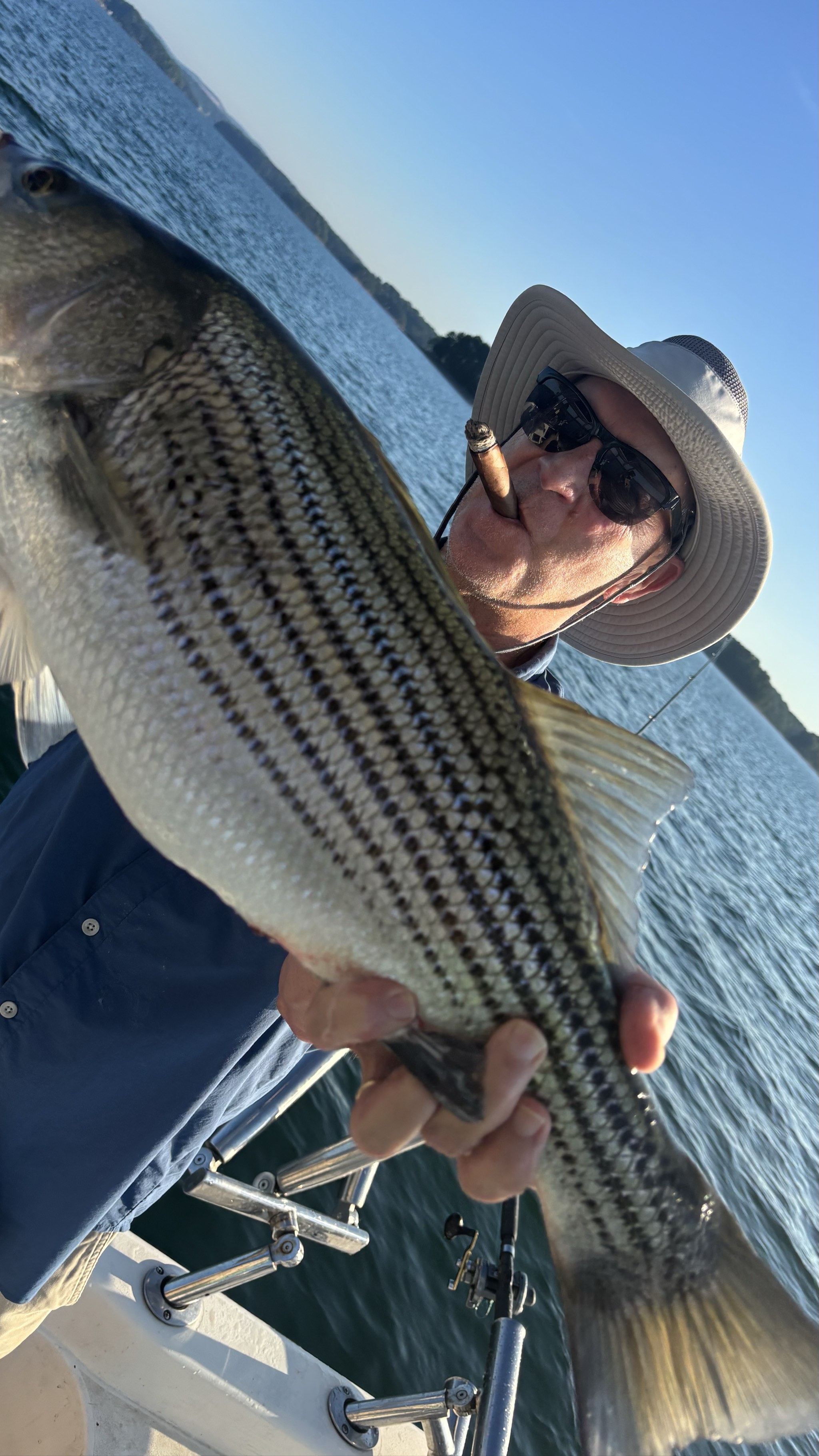 Summer Stripers Dominate Lake Lanier