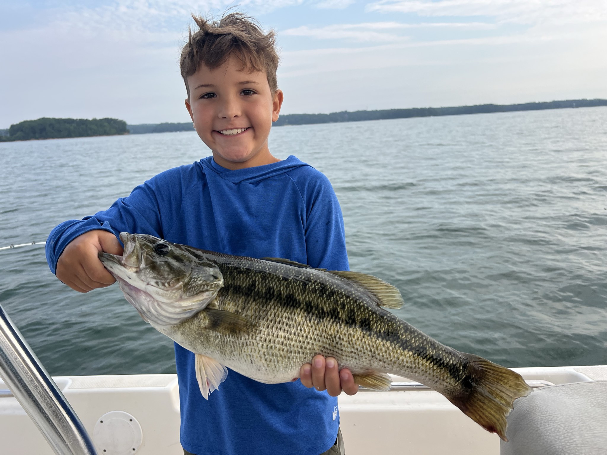 Summer Striped Bass Action On Lake Lanier