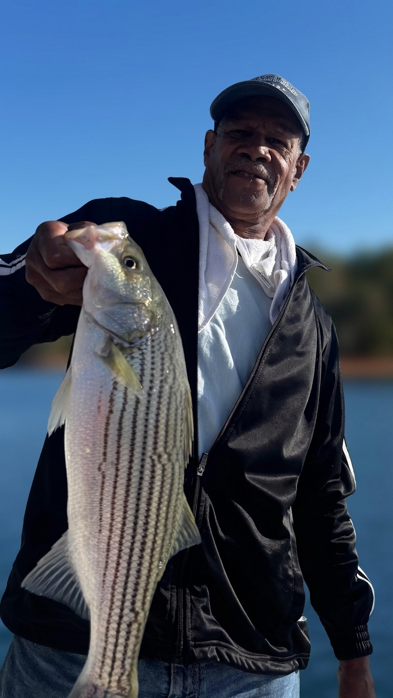 May Striped Bass & Catfish Action on Lake Lanier