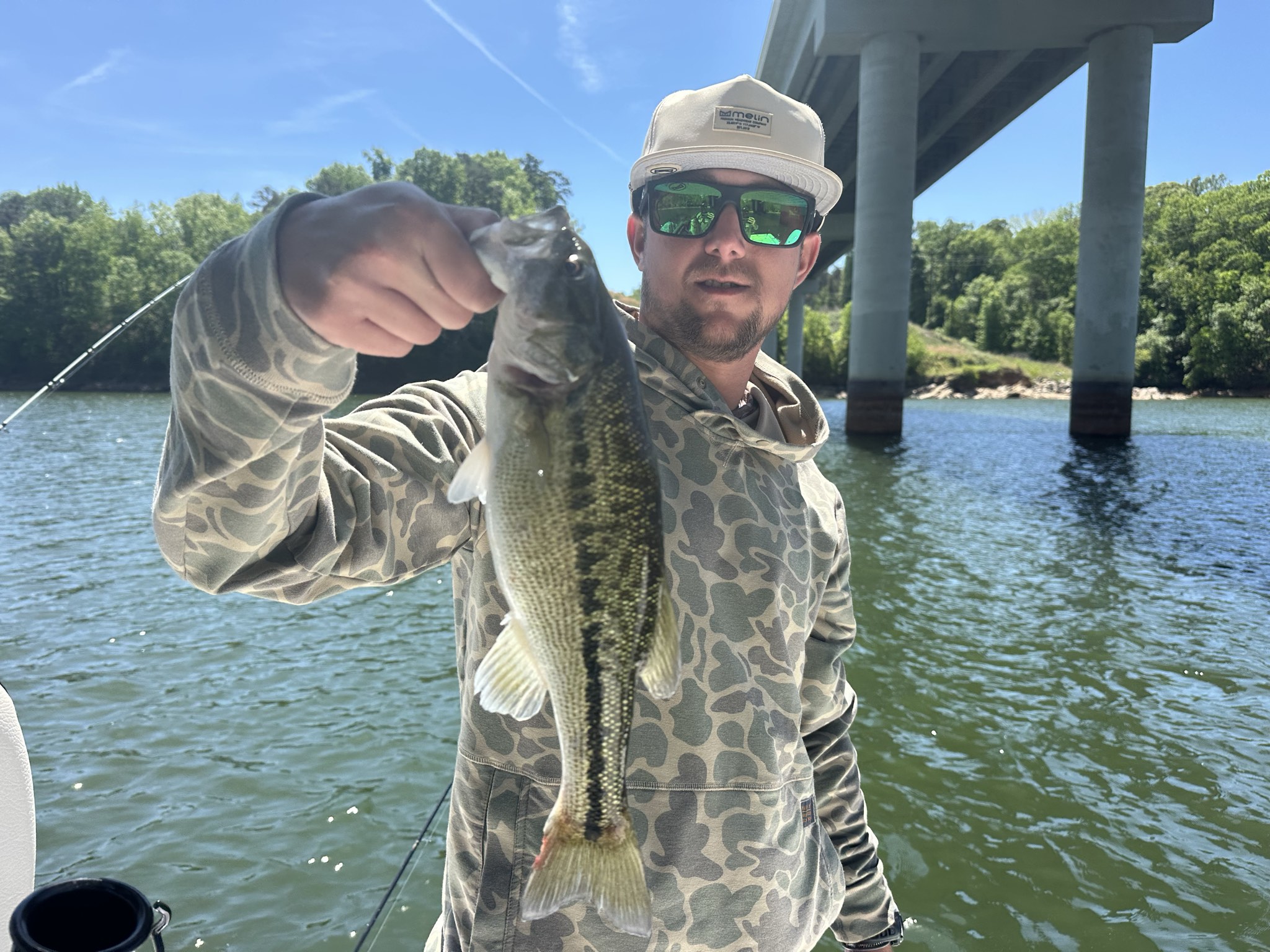 April Bass Action at Lake Lanier