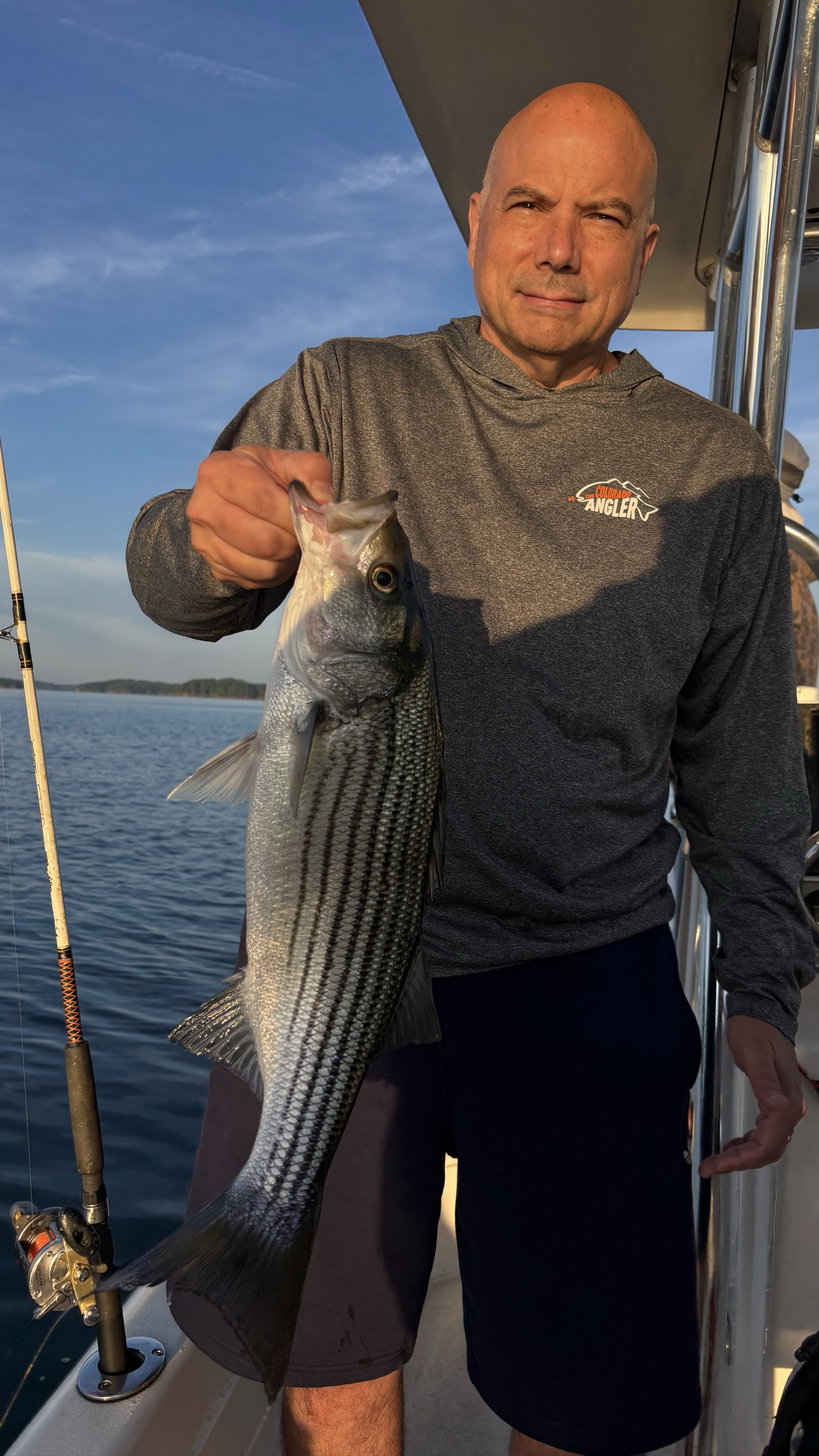 Golden Hour Bass Action on Lake Lanier