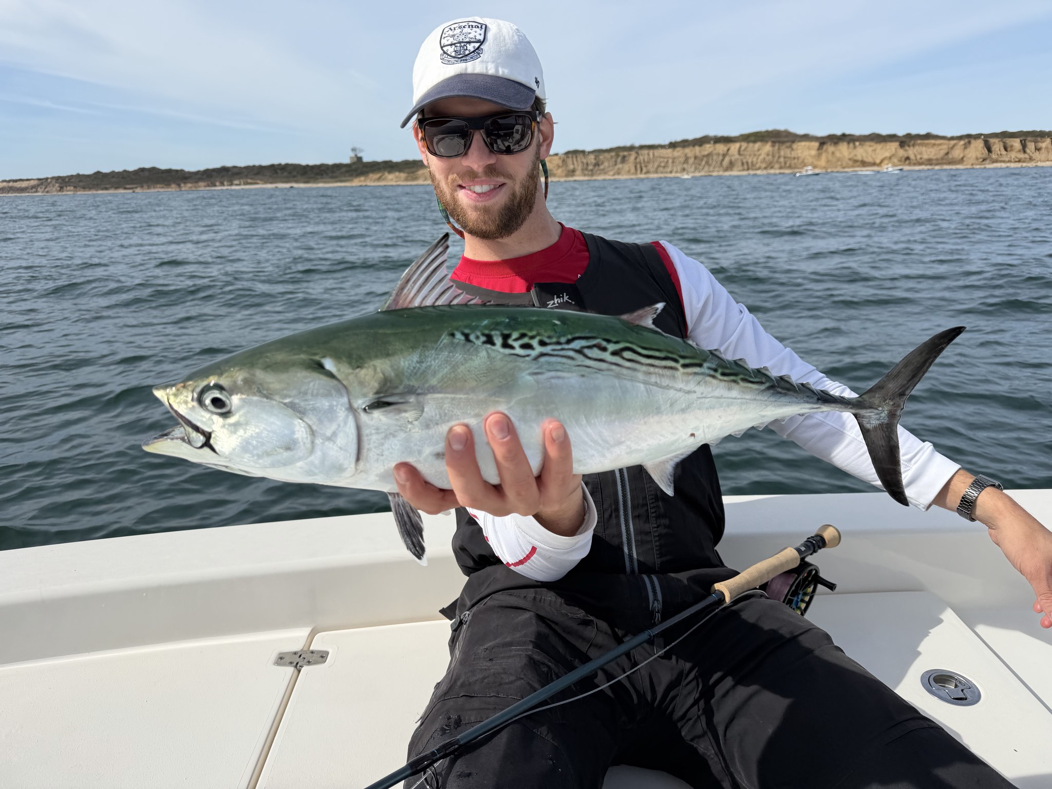 Atlantic bonito caught out of Boston, Oct 10, 2026