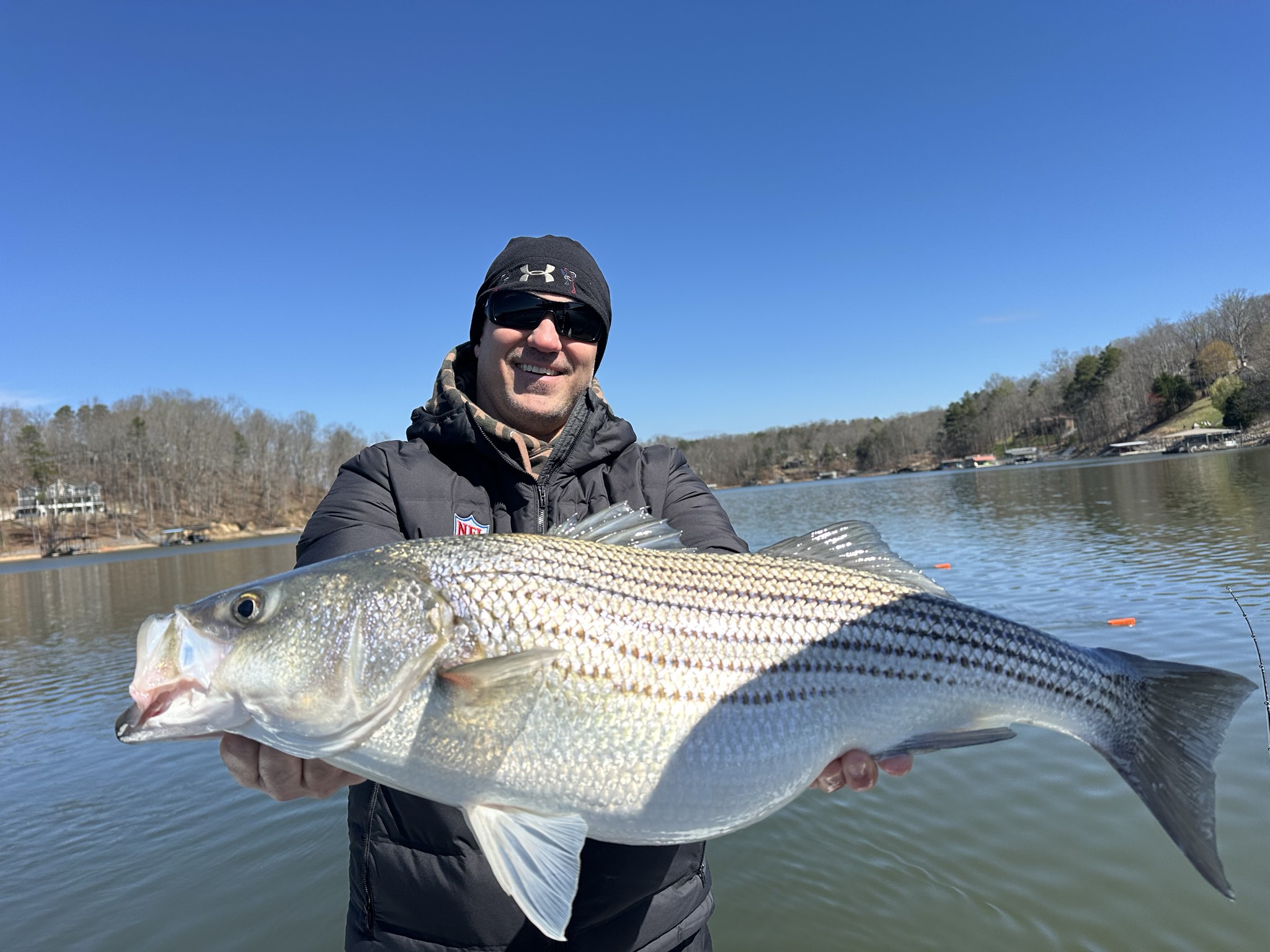 March Striped Bass Action On Lake Lanier