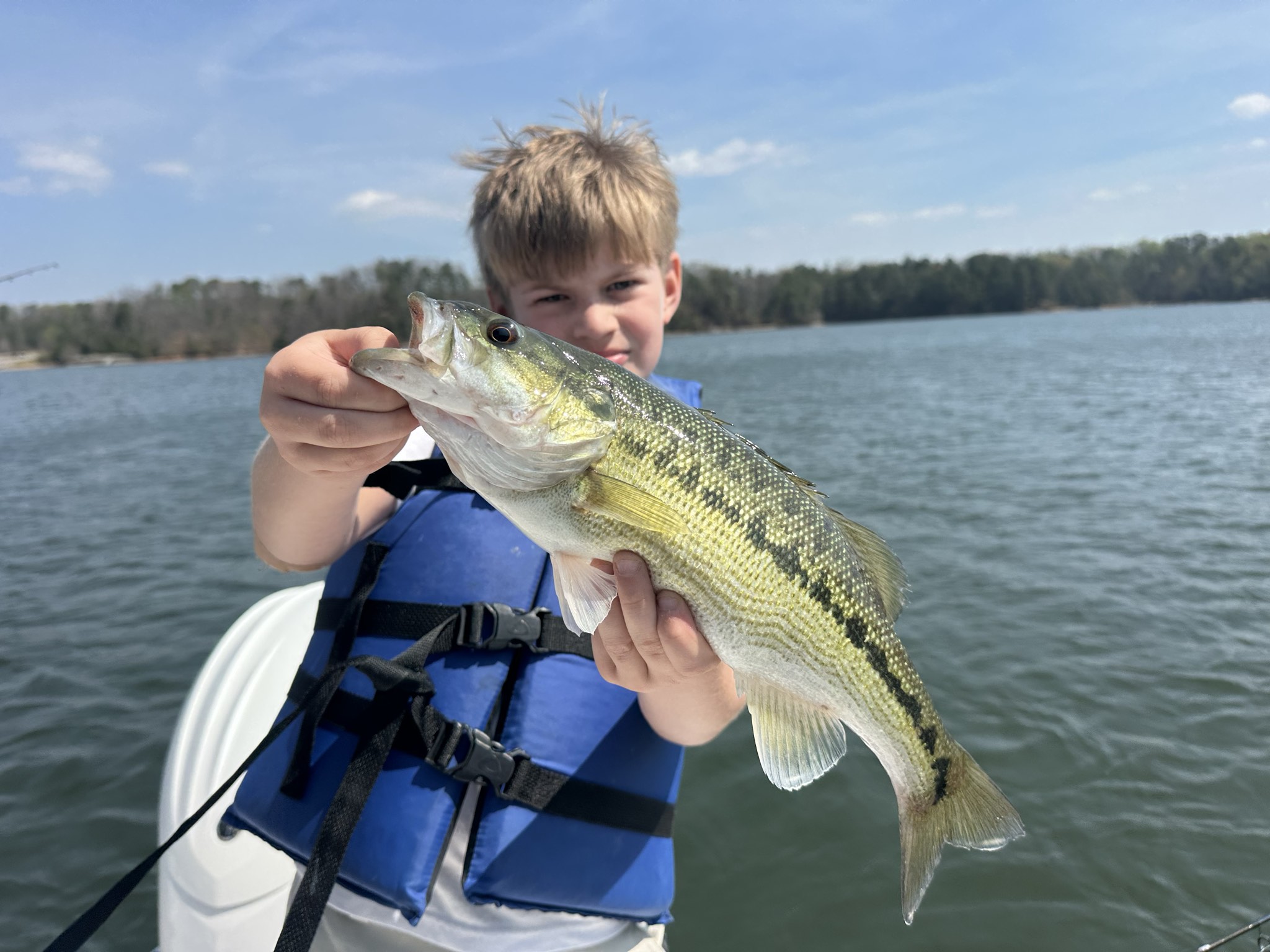 March Striper Action on Lake Lanier