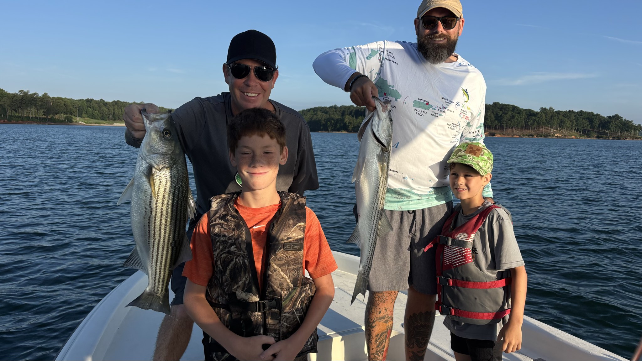 Trophy Stripers Heat Up Lake Lanier