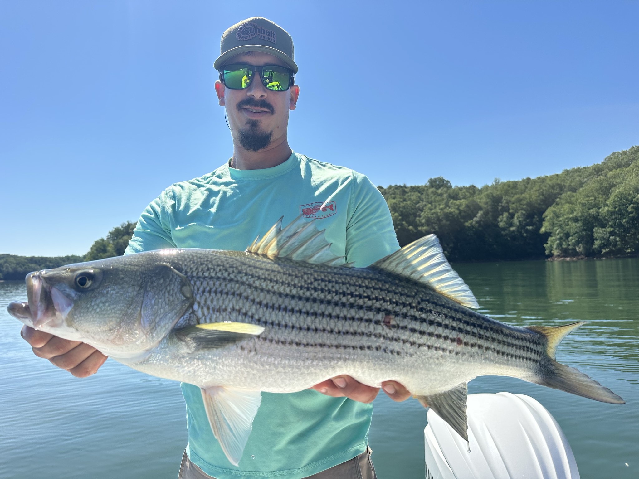 Twenty Fish Day: Striped Bass & Spotted Bass