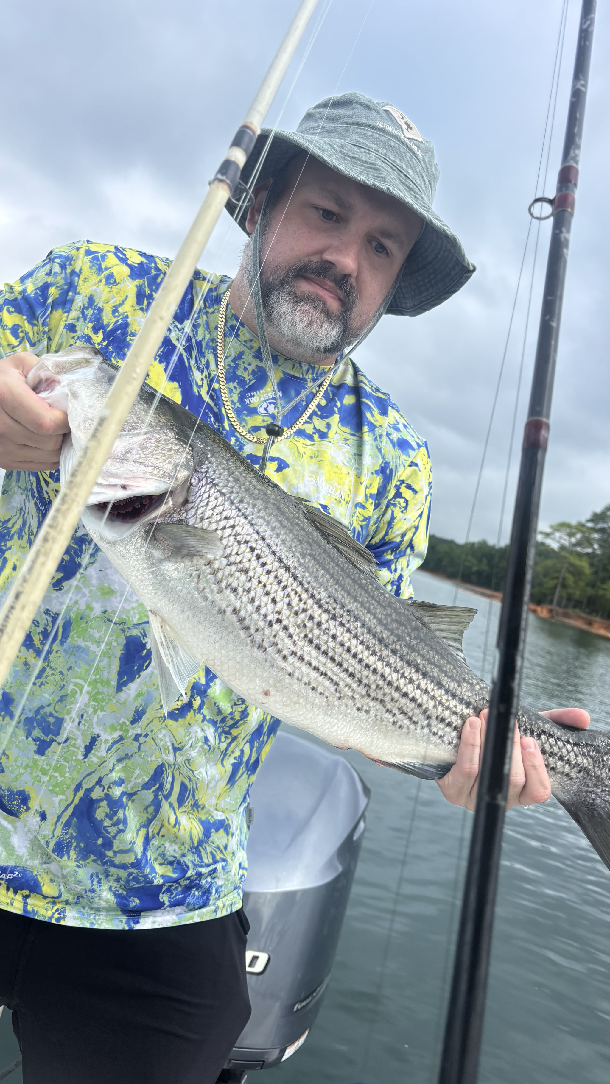 Trophy Stripers and Spotted Bass Lake Lanier
