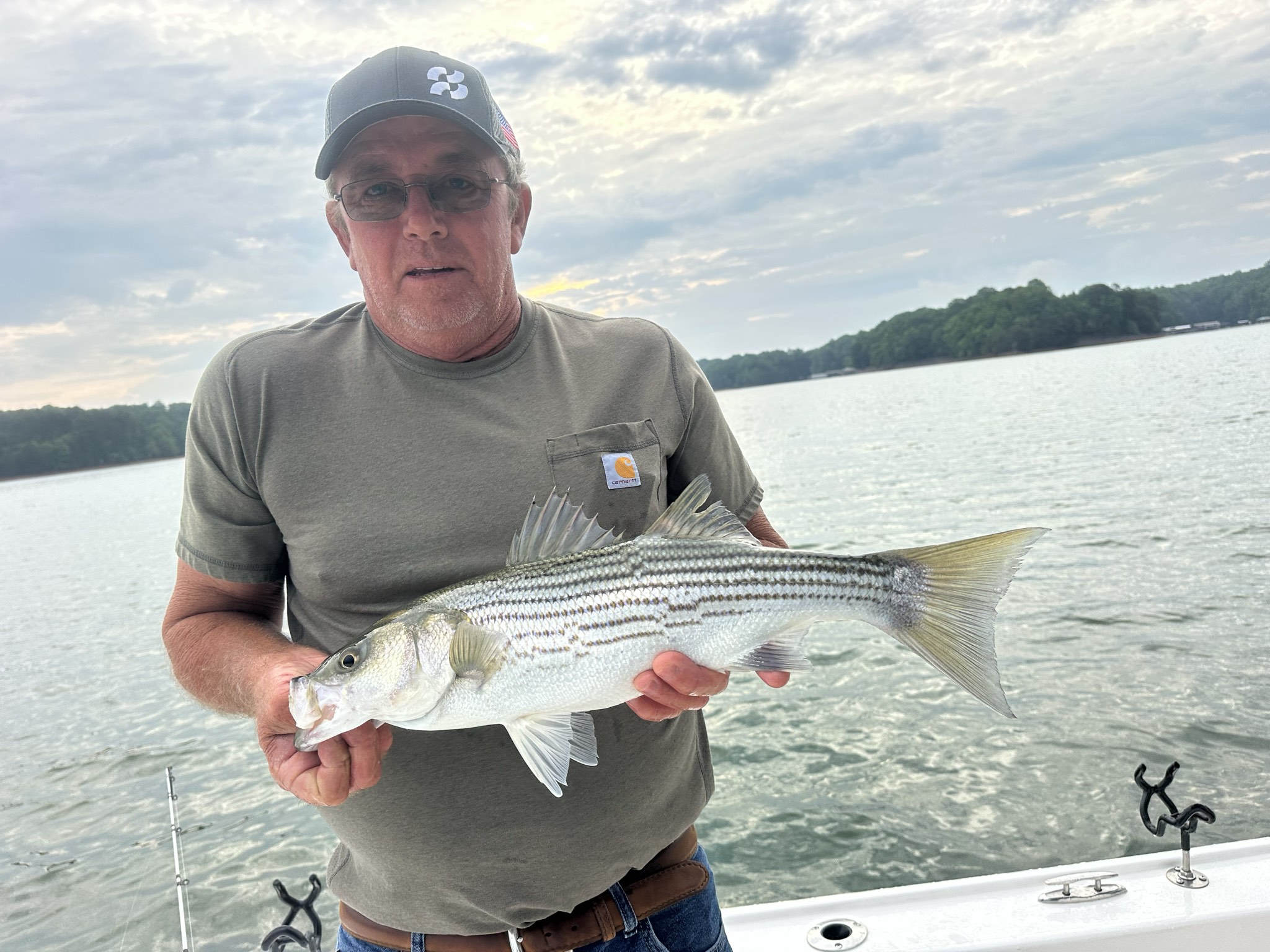 May Stripers, Spots, And Catfish On Lake Lanier
