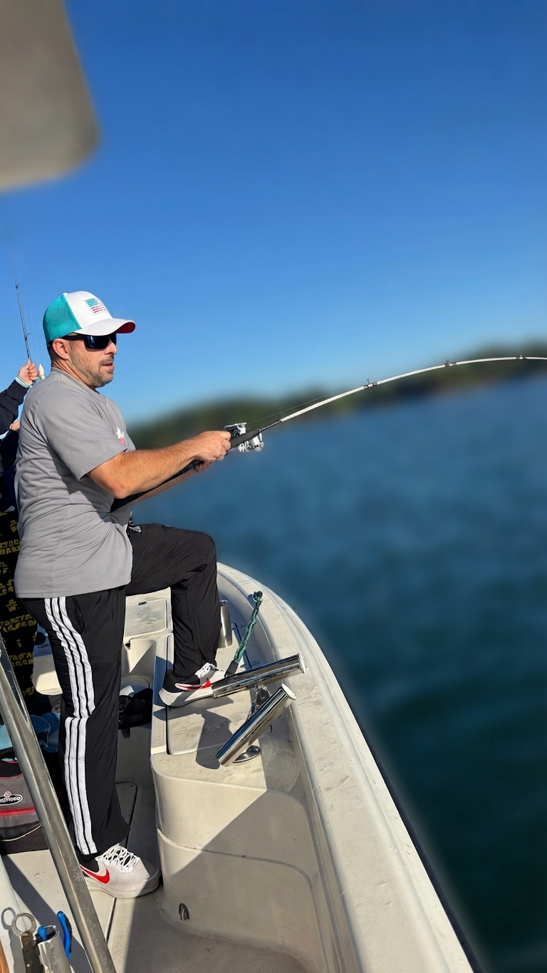 Lake Lanier fishing trip with Alex Vasquez, Oct 12, 2026