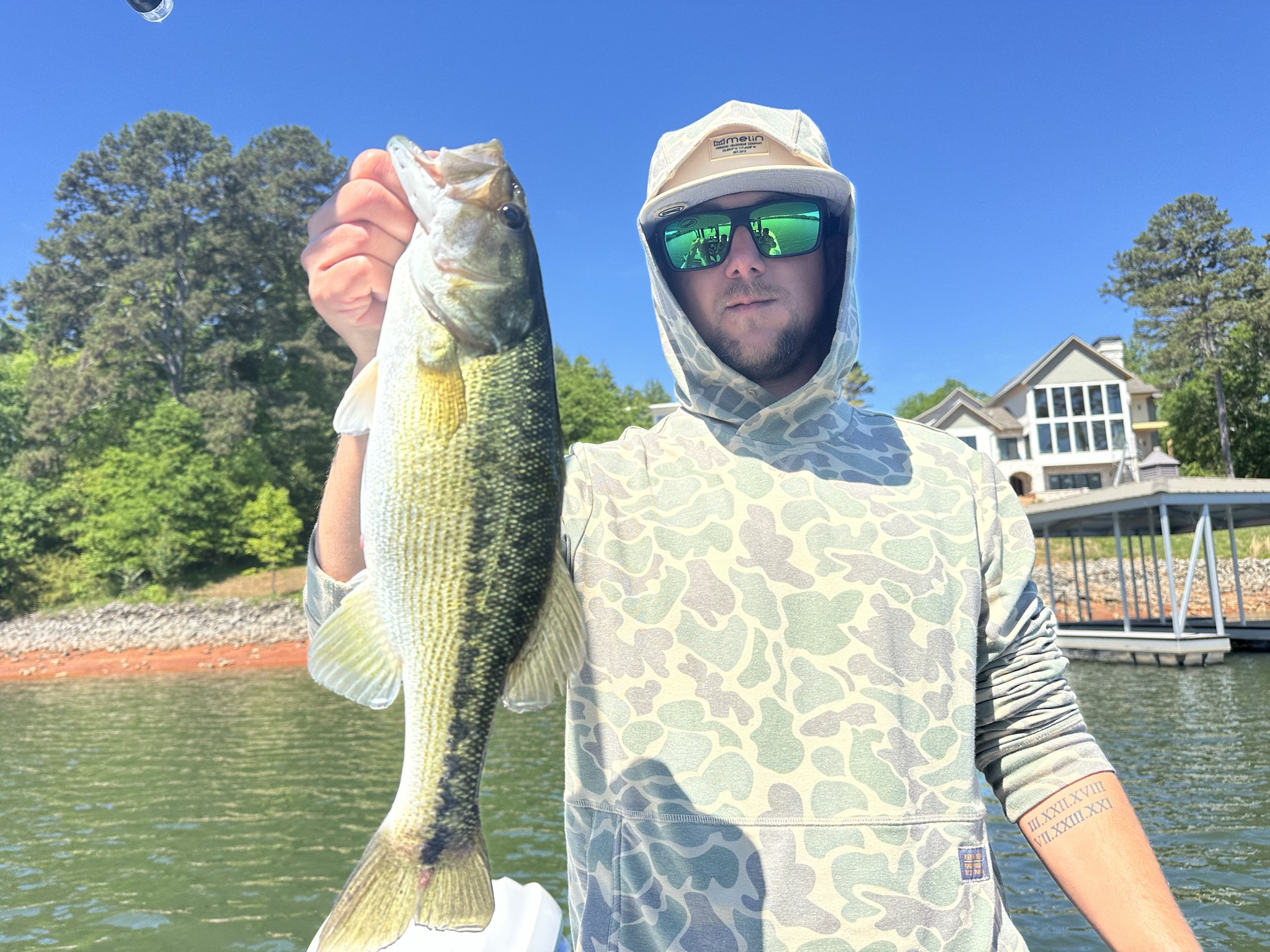 April Bass Action at Lake Lanier