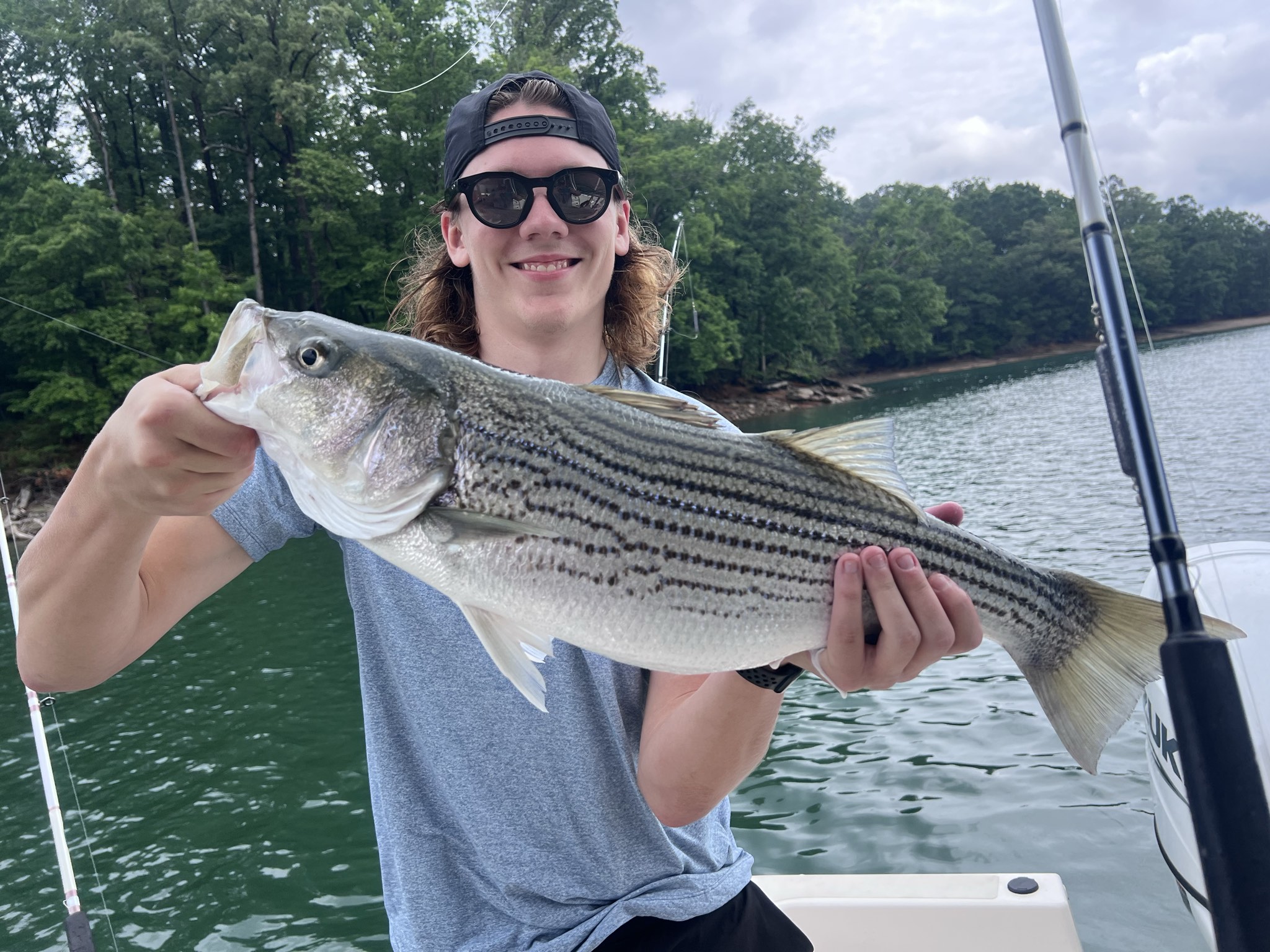 Striped Bass Success On Lake Lanier