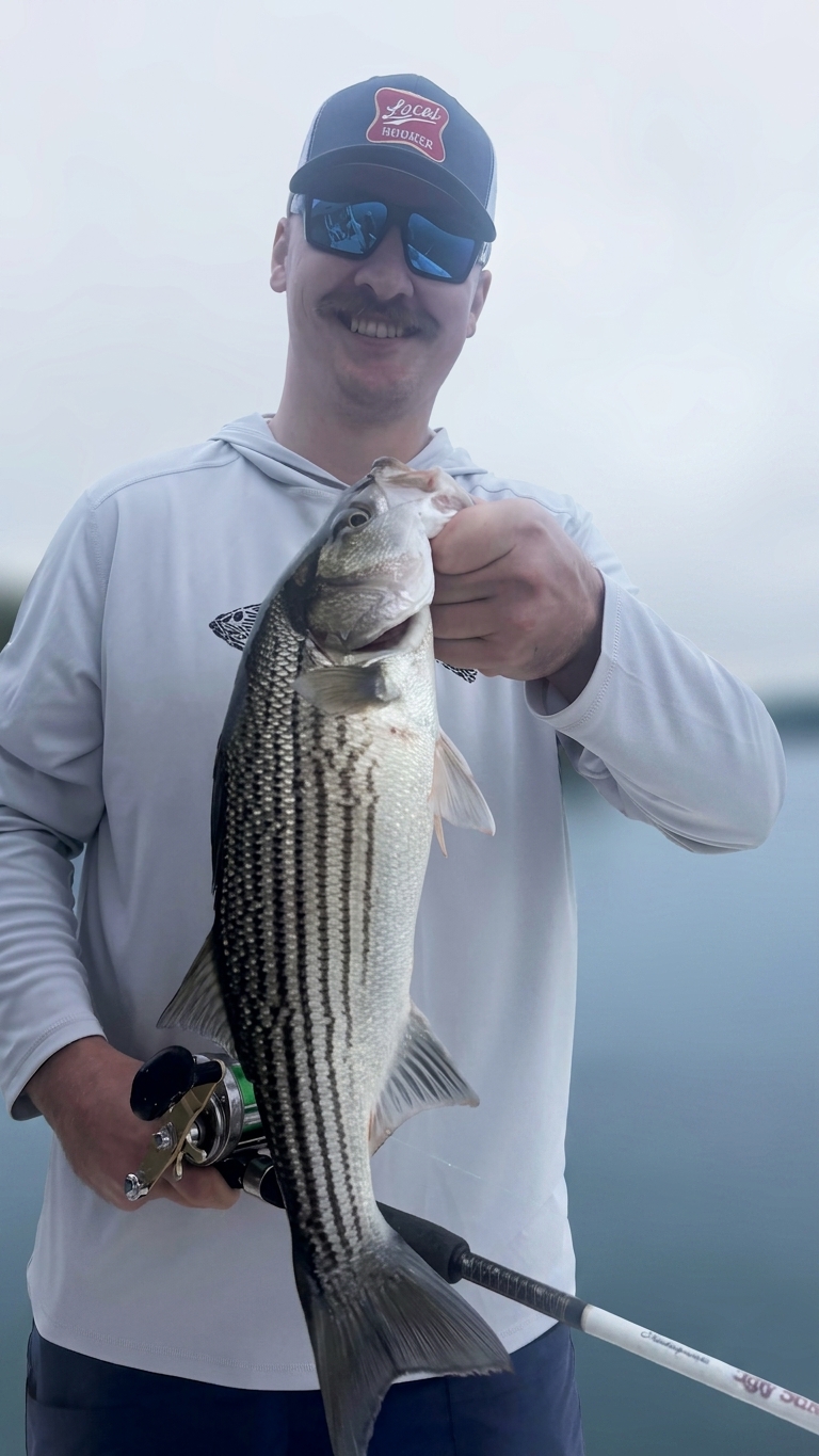 Seven Stripers on Lake Lanier