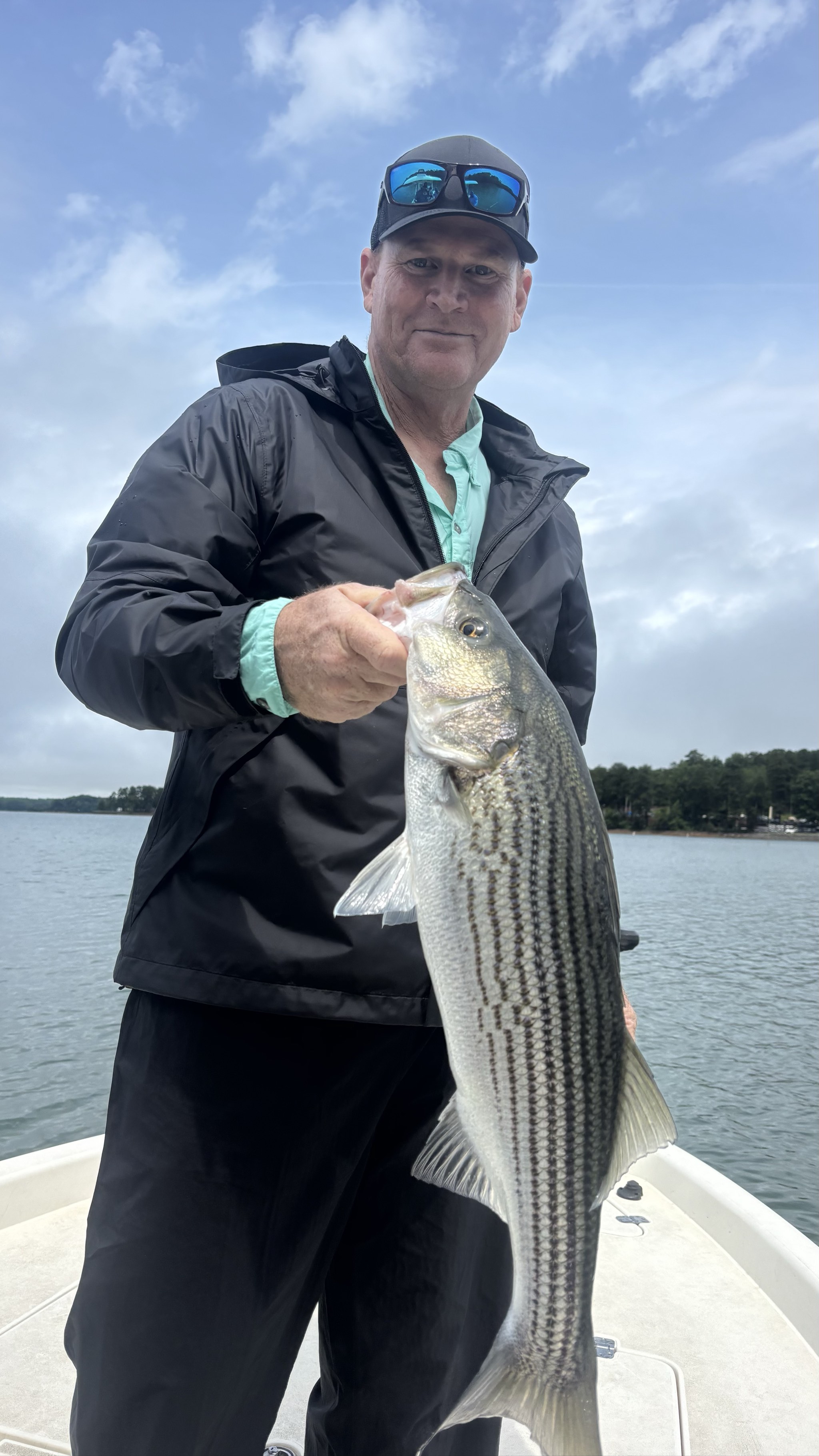 Trophy Stripers And Spots On Lake Lanier