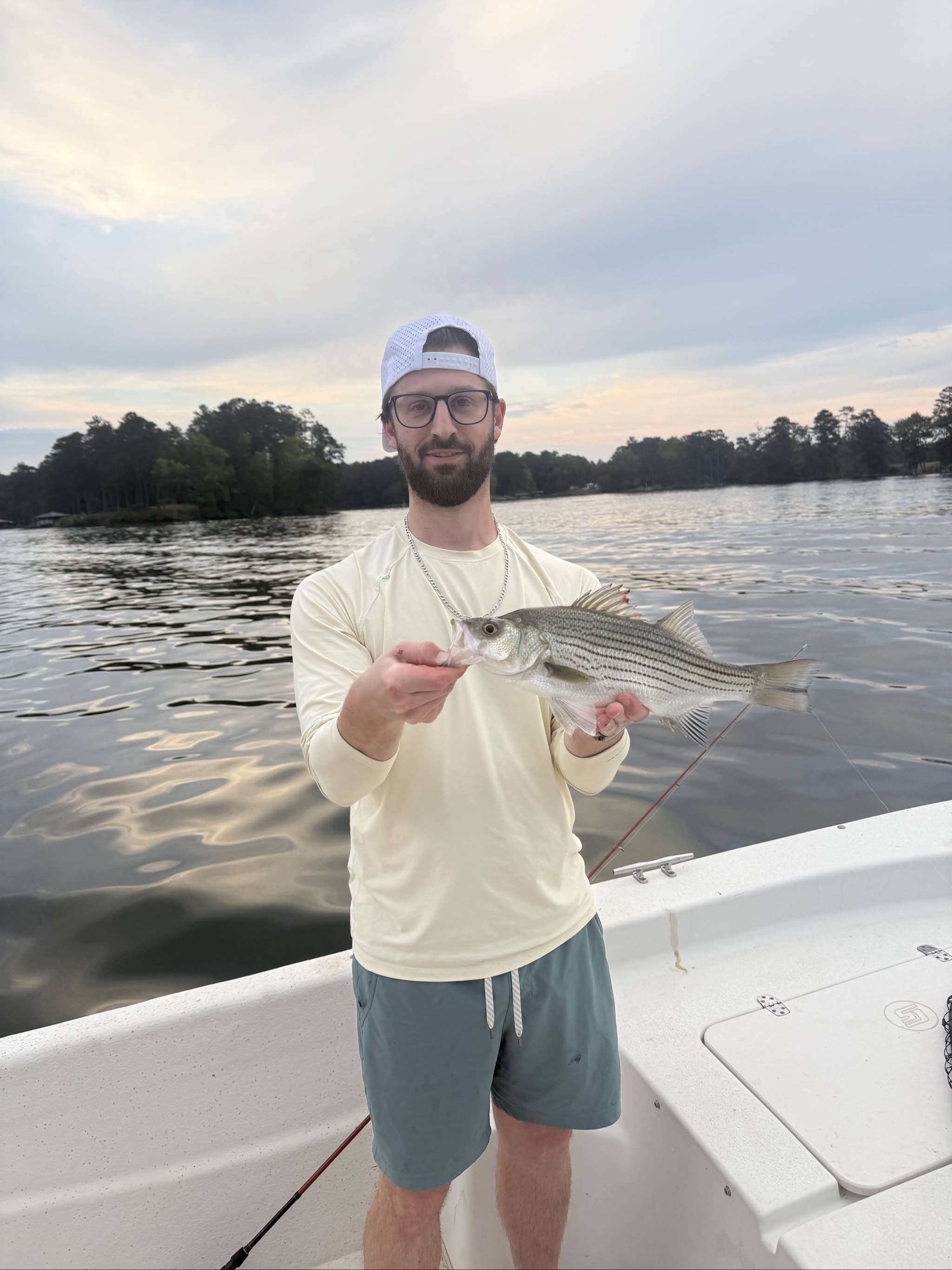 Jackson Lake, GA Striped Bass — June 2026