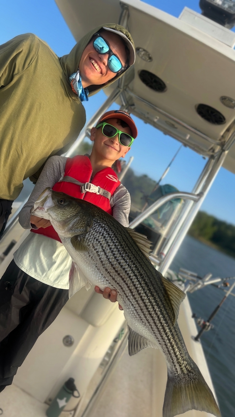 Lake Lanier bass — August 2026