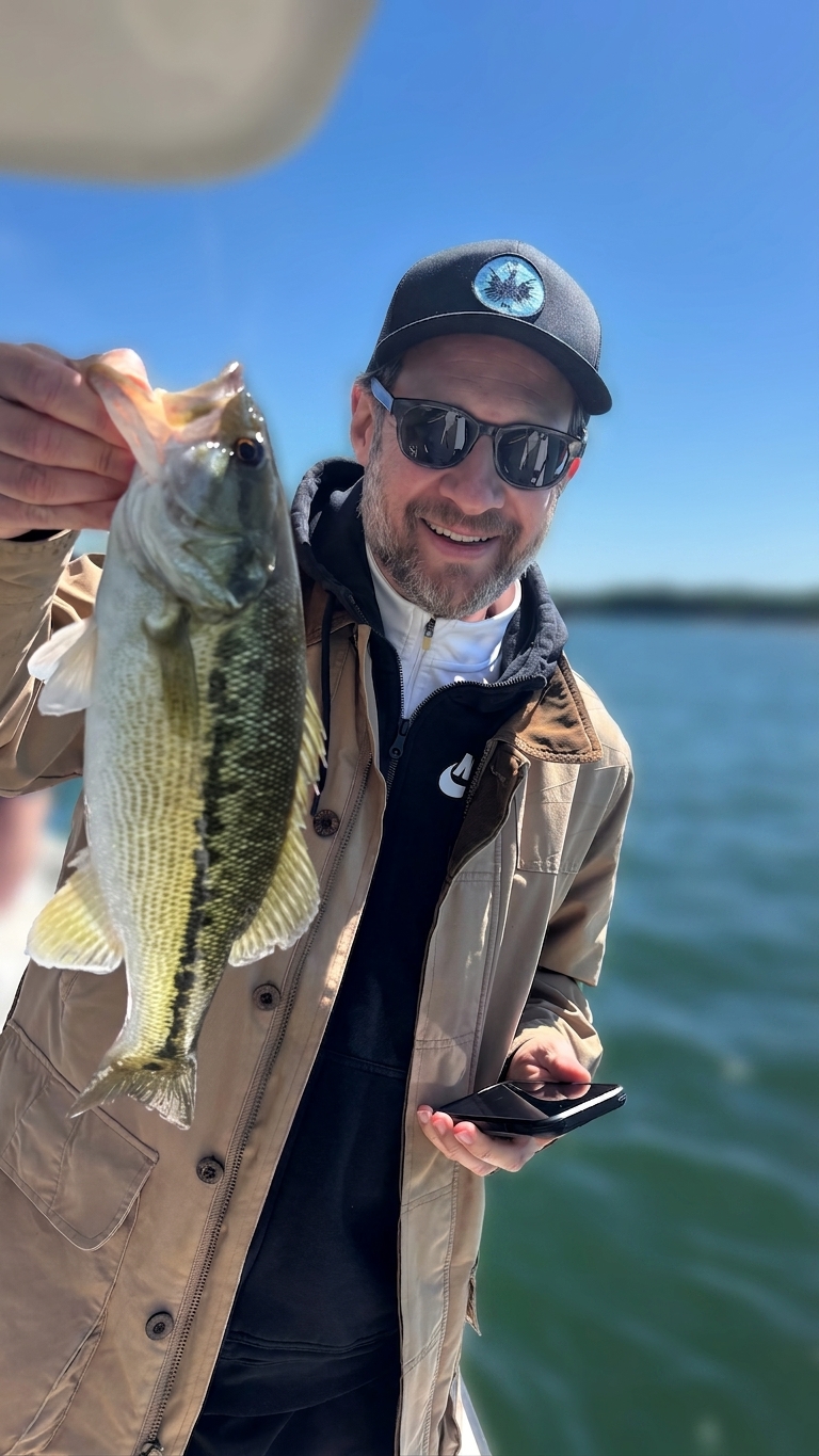 May Striped Bass And Spotted Bass On Lake Lanier