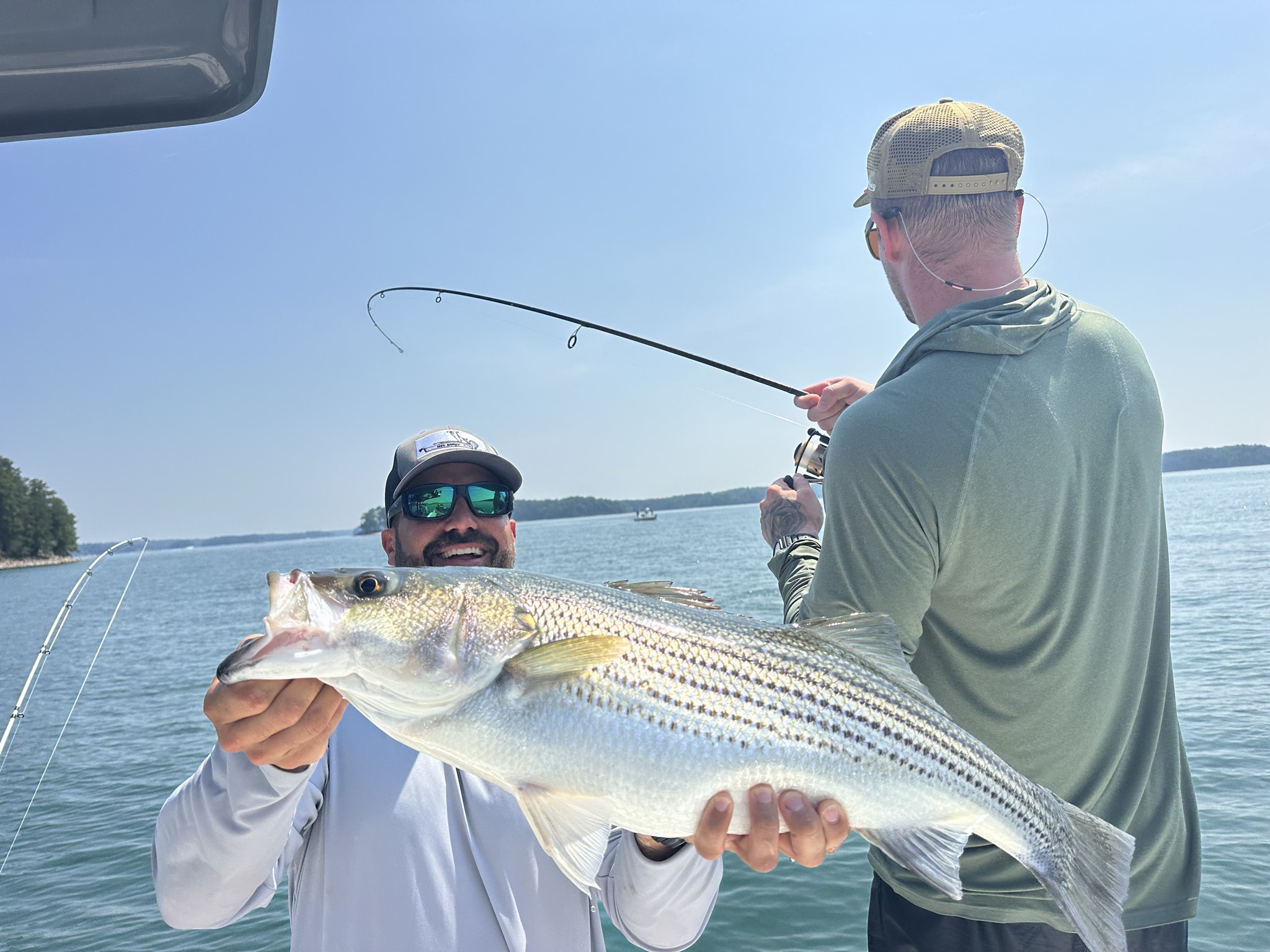 Trophy Stripers Heat Up Lake Lanier