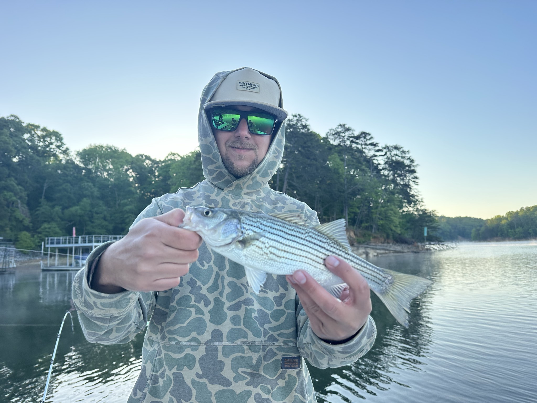 April Bass Action at Lake Lanier