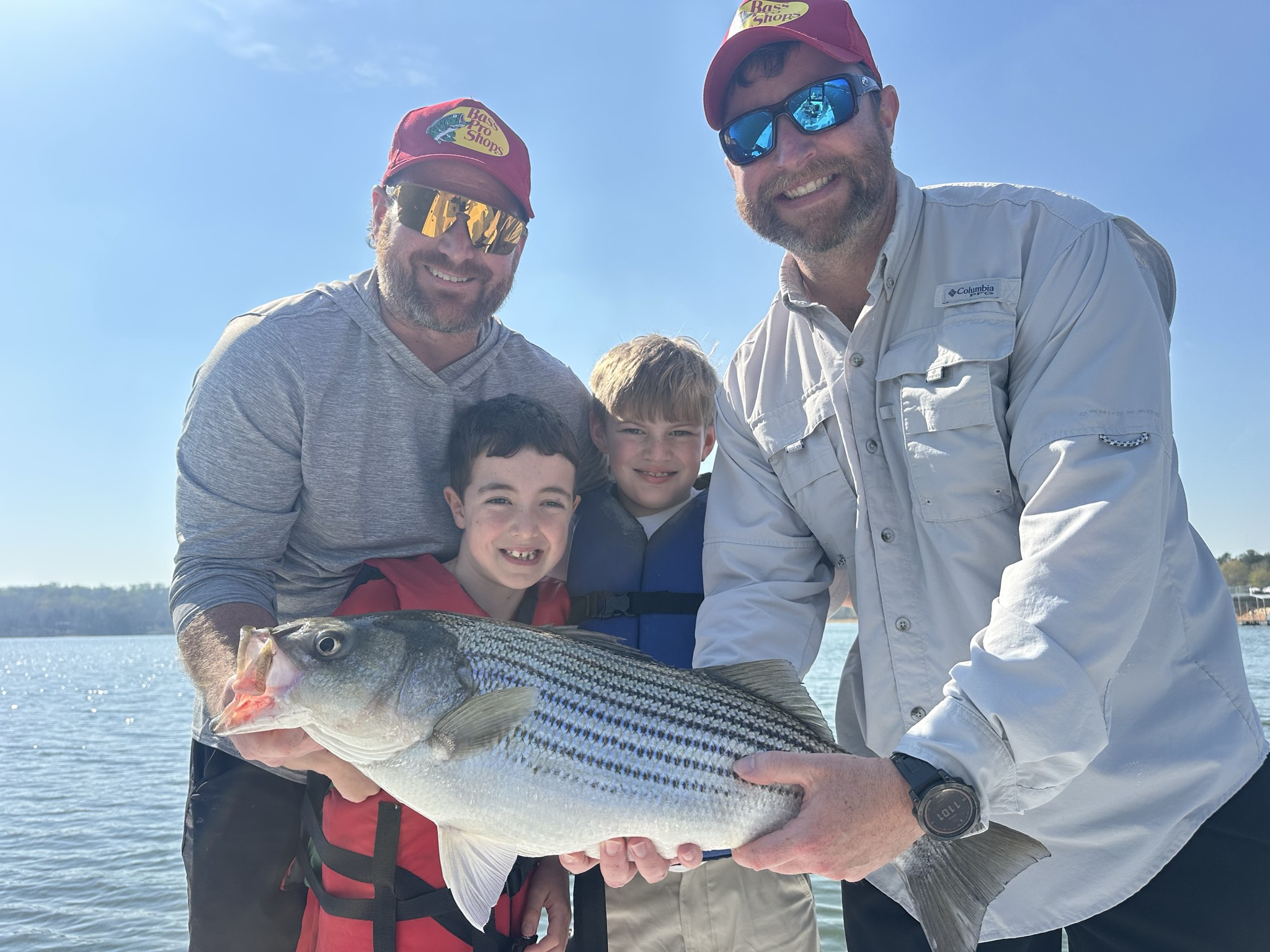 March Striper Action on Lake Lanier
