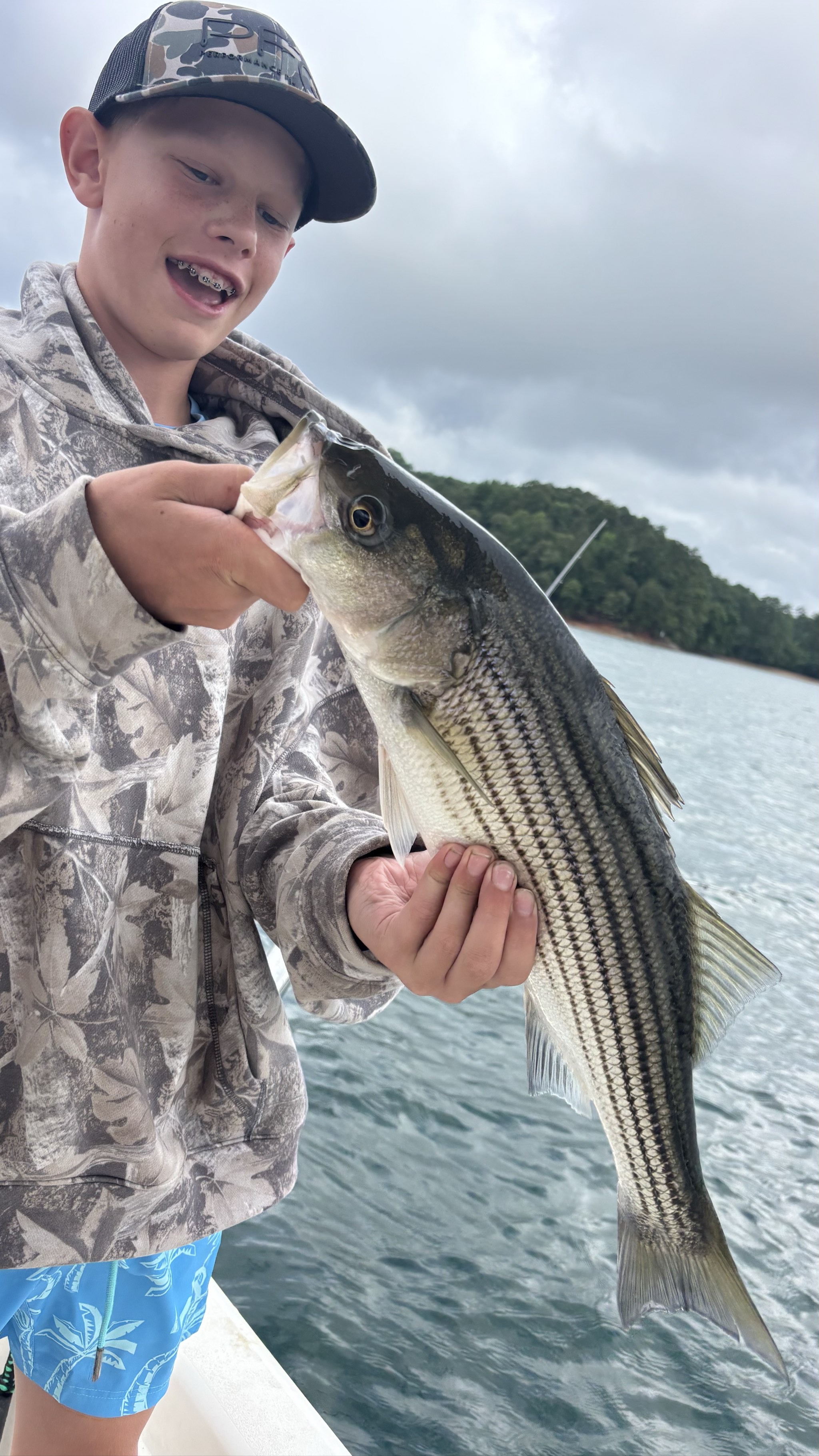 Trophy Gar and Stripers Light Up Lake Lanier